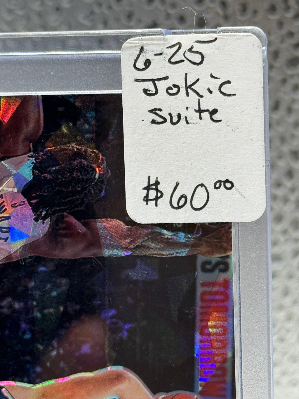 2021-22 Panini Suite Shots Nikola Jokic 52/75