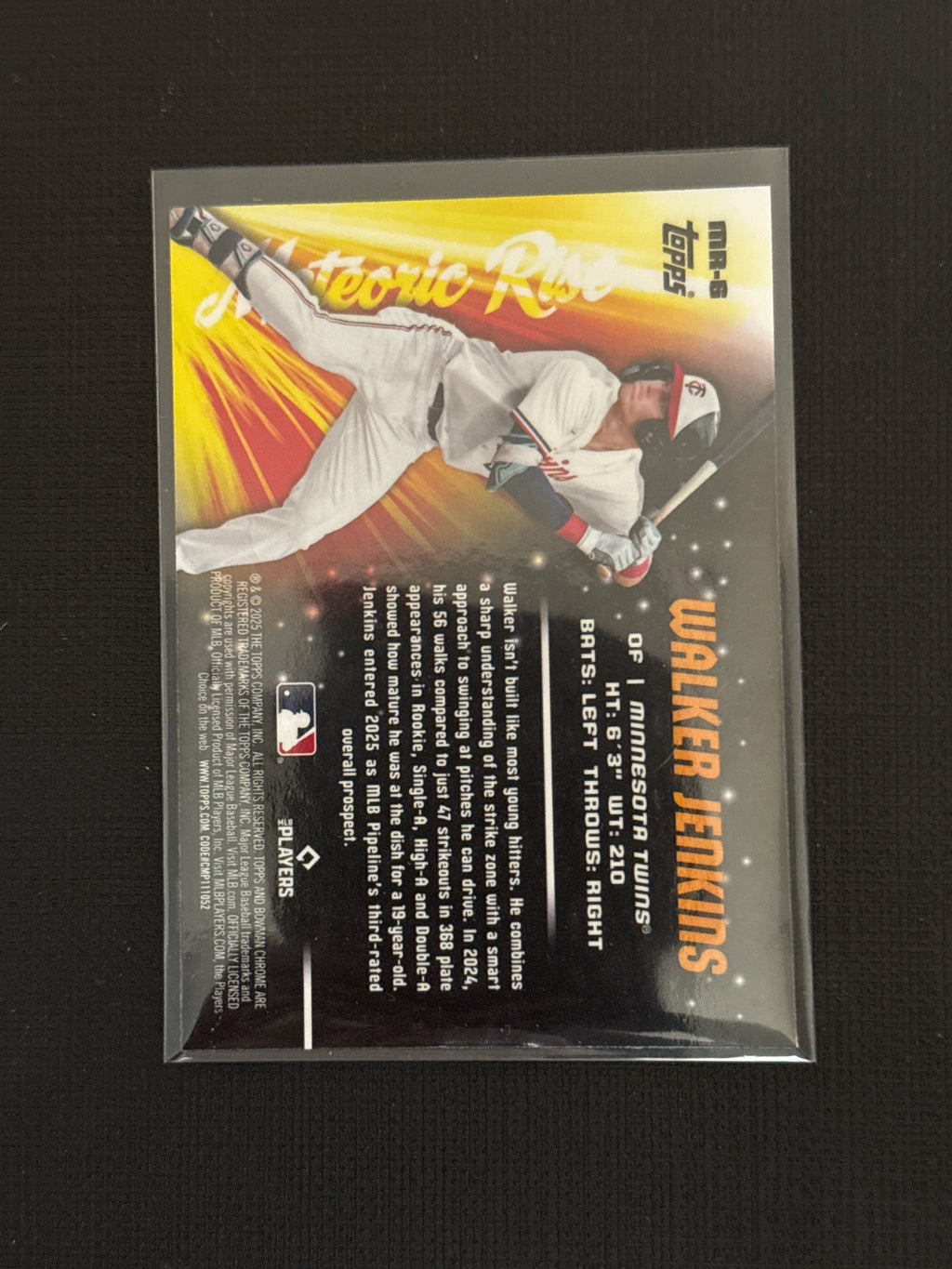 2025 Topps Walker Jenkins