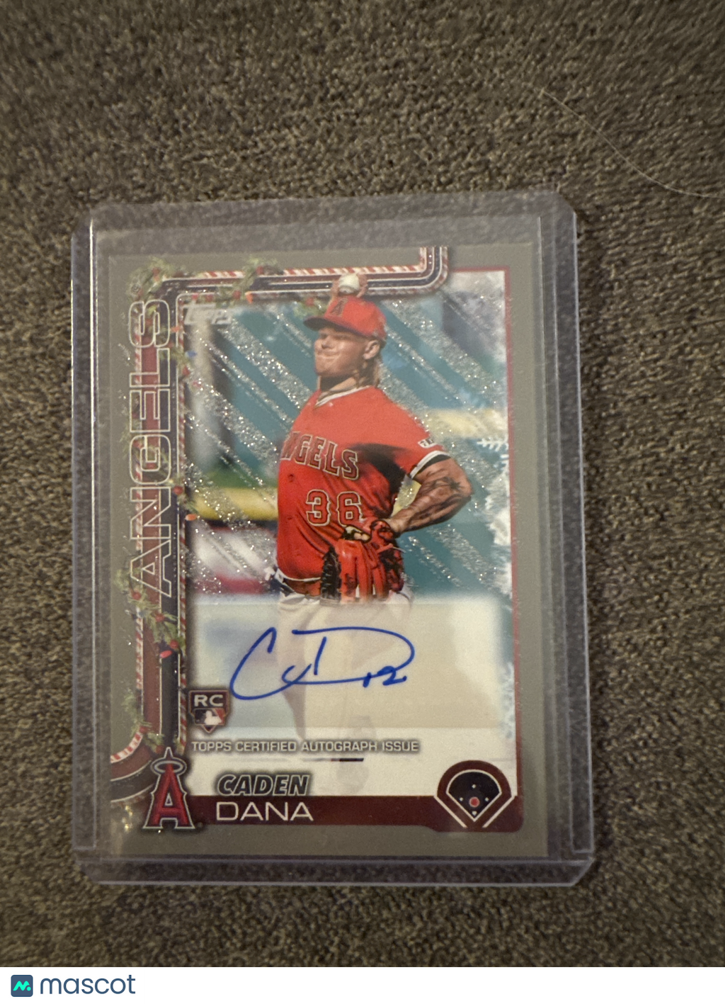 2025 Topps Holiday Mega Baseball Caden Dana #PA-CD RC 12/25