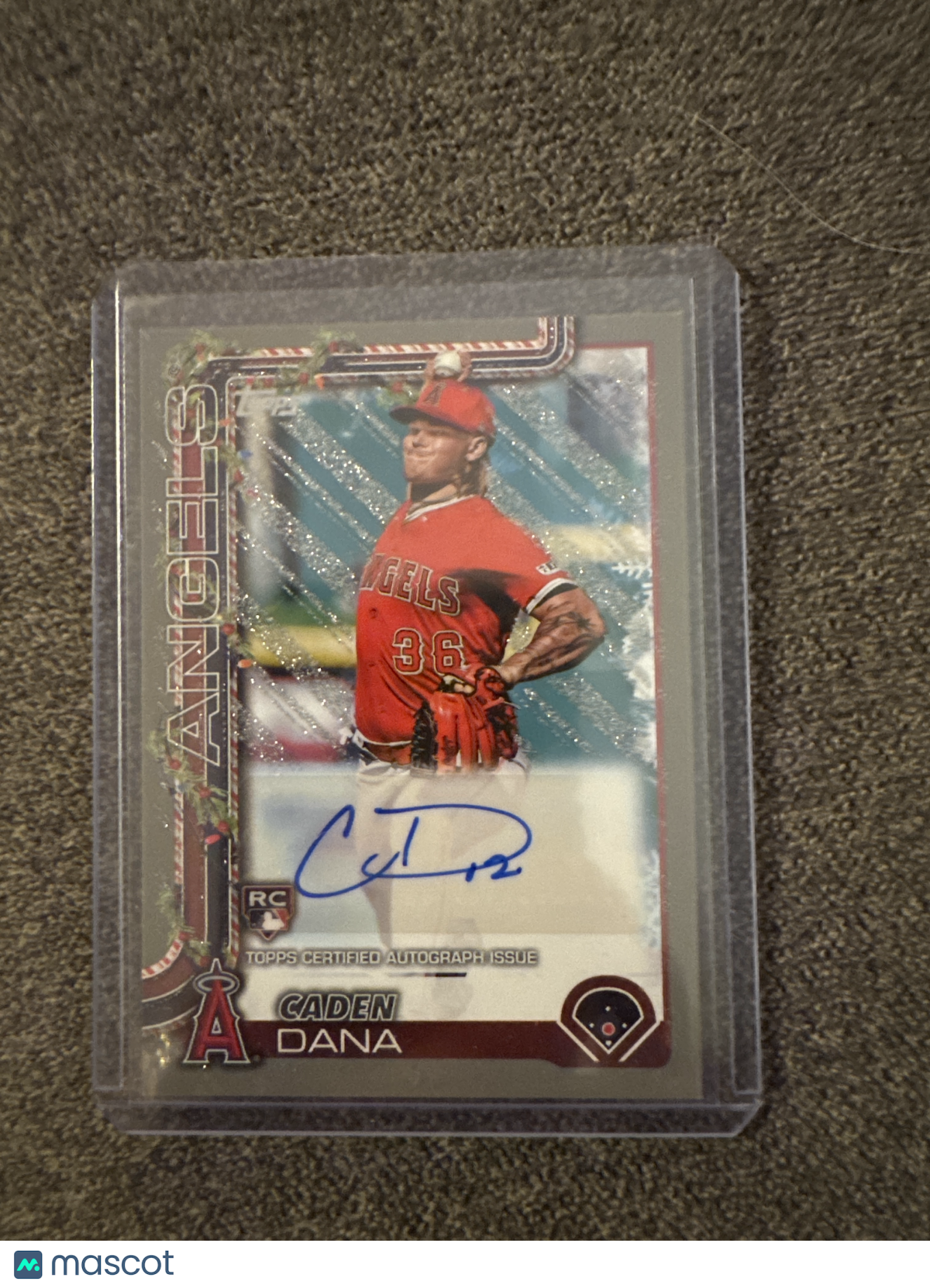 2025 Topps Holiday Mega Baseball Caden Dana #PA-CD RC 12/25