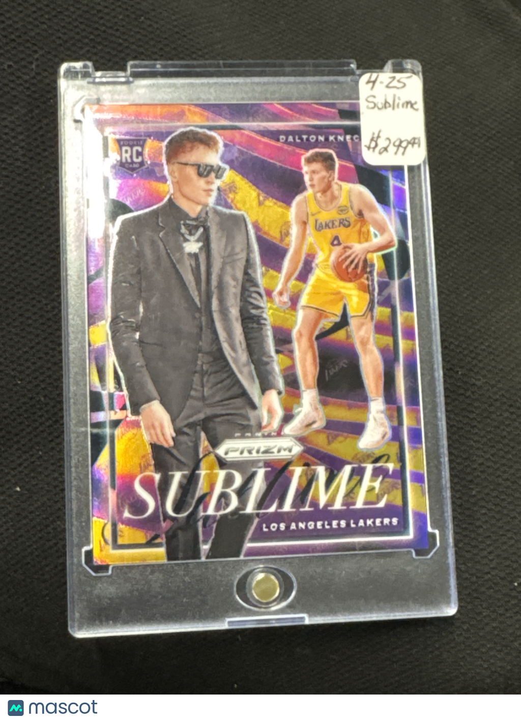 2024-25 Panini Prizm Sublime Dalton Knecht #1 RC