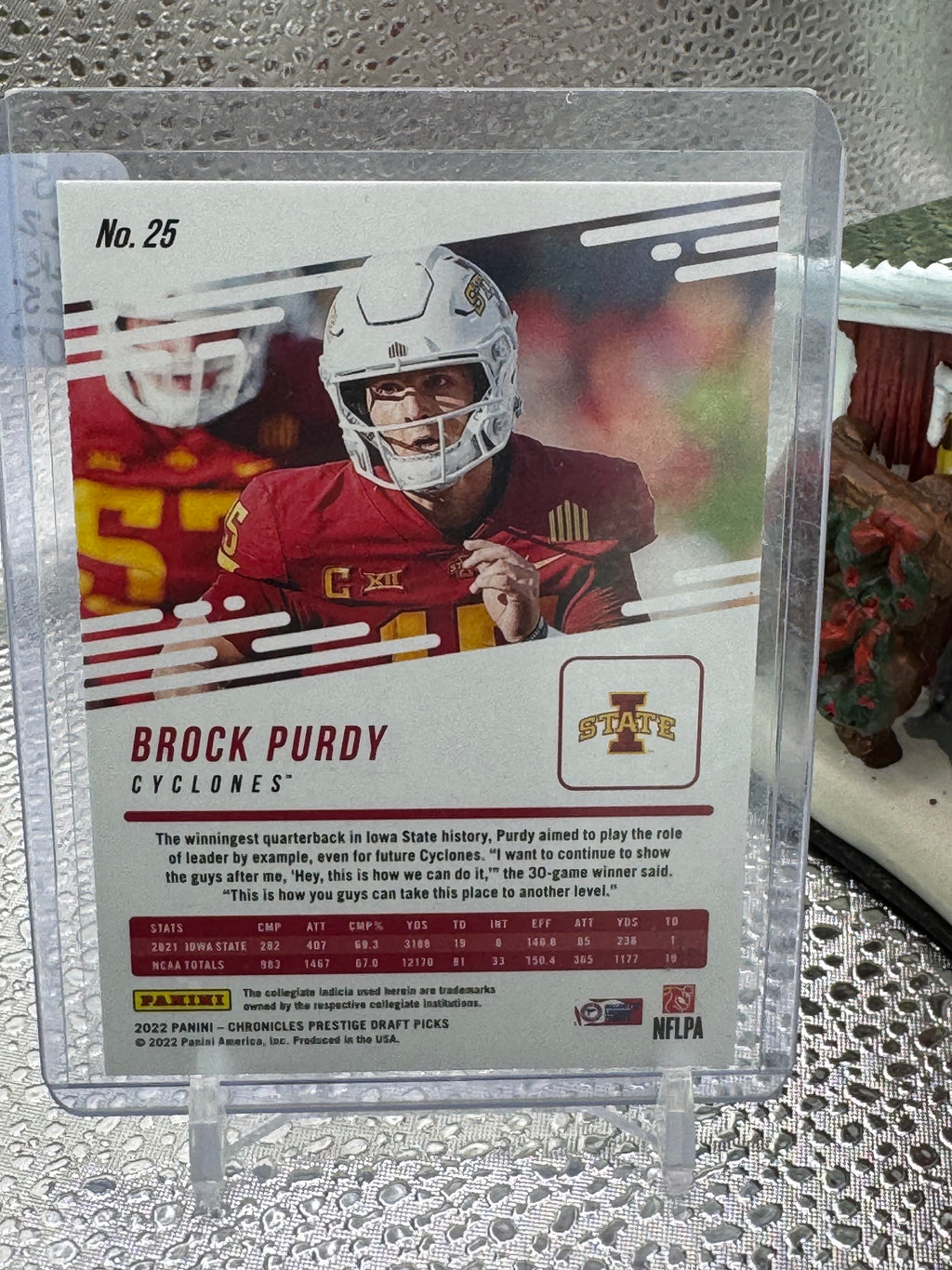 2022 Panini Chronicles Draft Picks Brock Purdy #25 RC