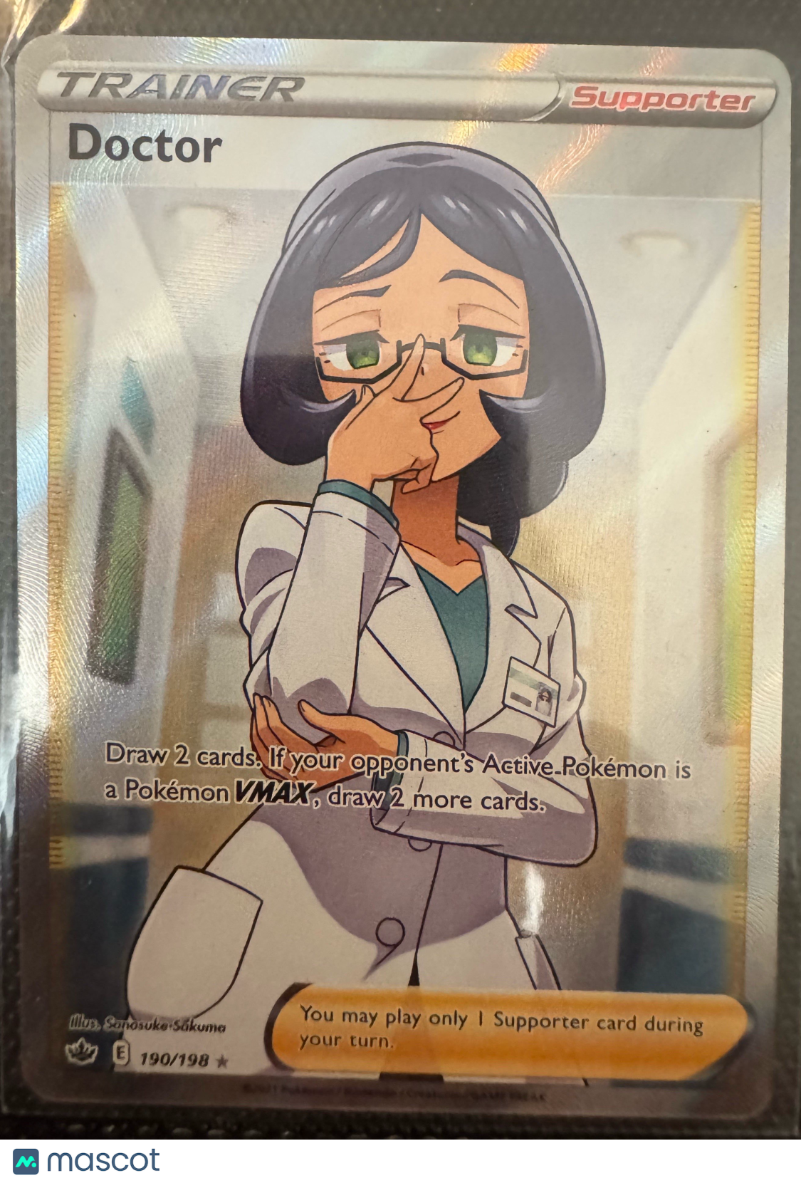 2021 Pokemon Doctor #190/198 FA