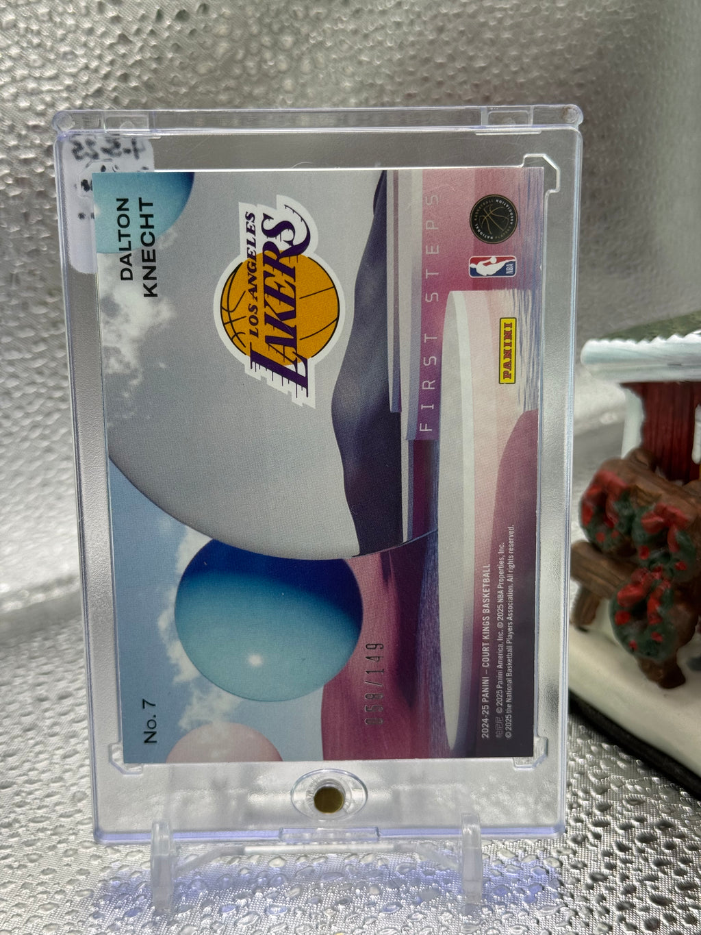 2025 Panini Court Kings First Steps Dalton Knecht #7 058/149