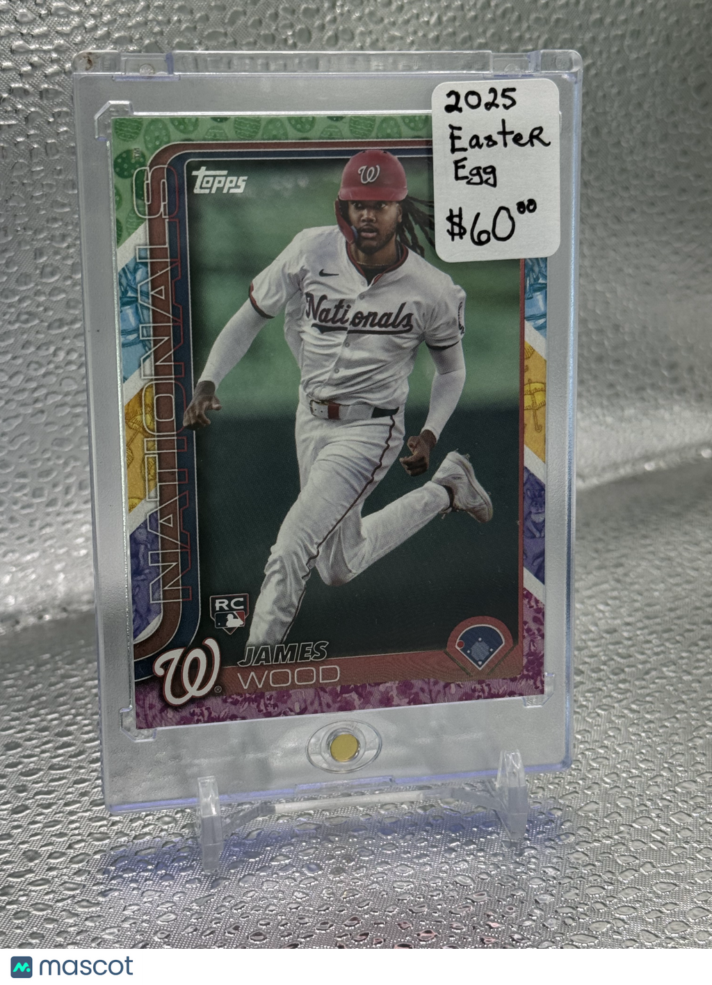 2025 Topps James Wood #181 RC EASTER PASTEL