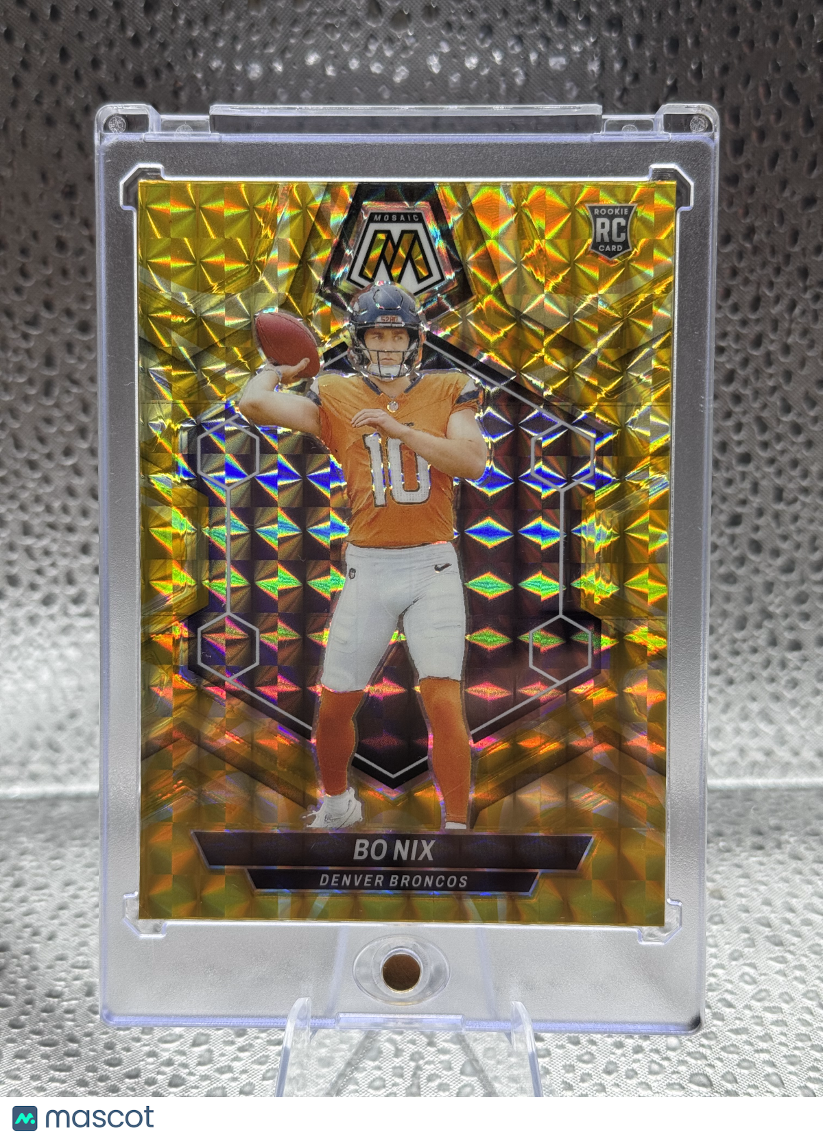 2024 Panini Mosaic Football Bo Nix #312 RC
