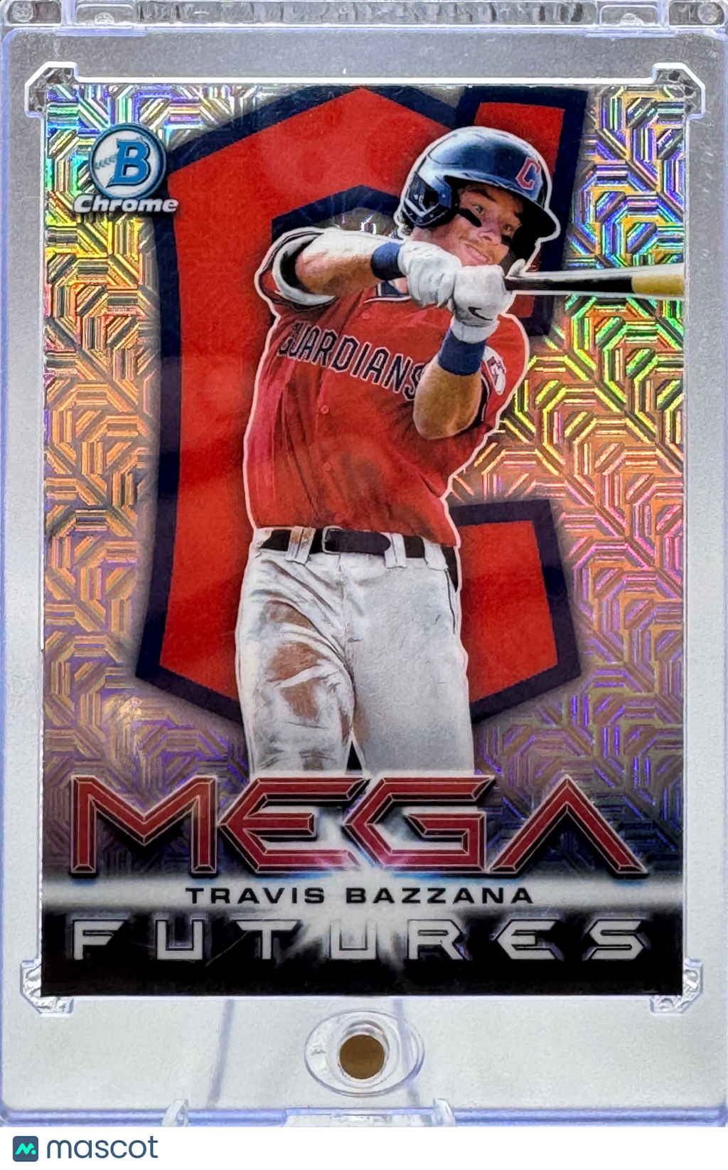2024 Bowman Chrome Mega Futures Travis Bazzana #BMF-14 Mojo Refractor