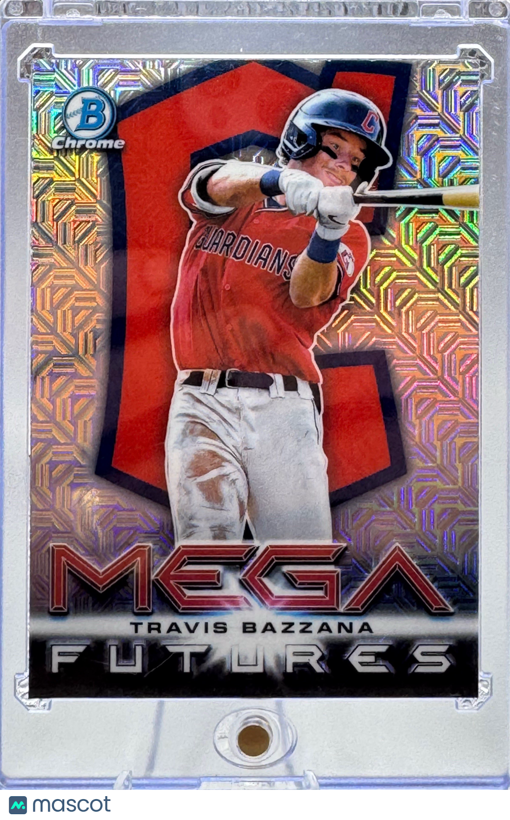 2024 Bowman Chrome Mega Futures Travis Bazzana #BMF-14 Mojo Refractor