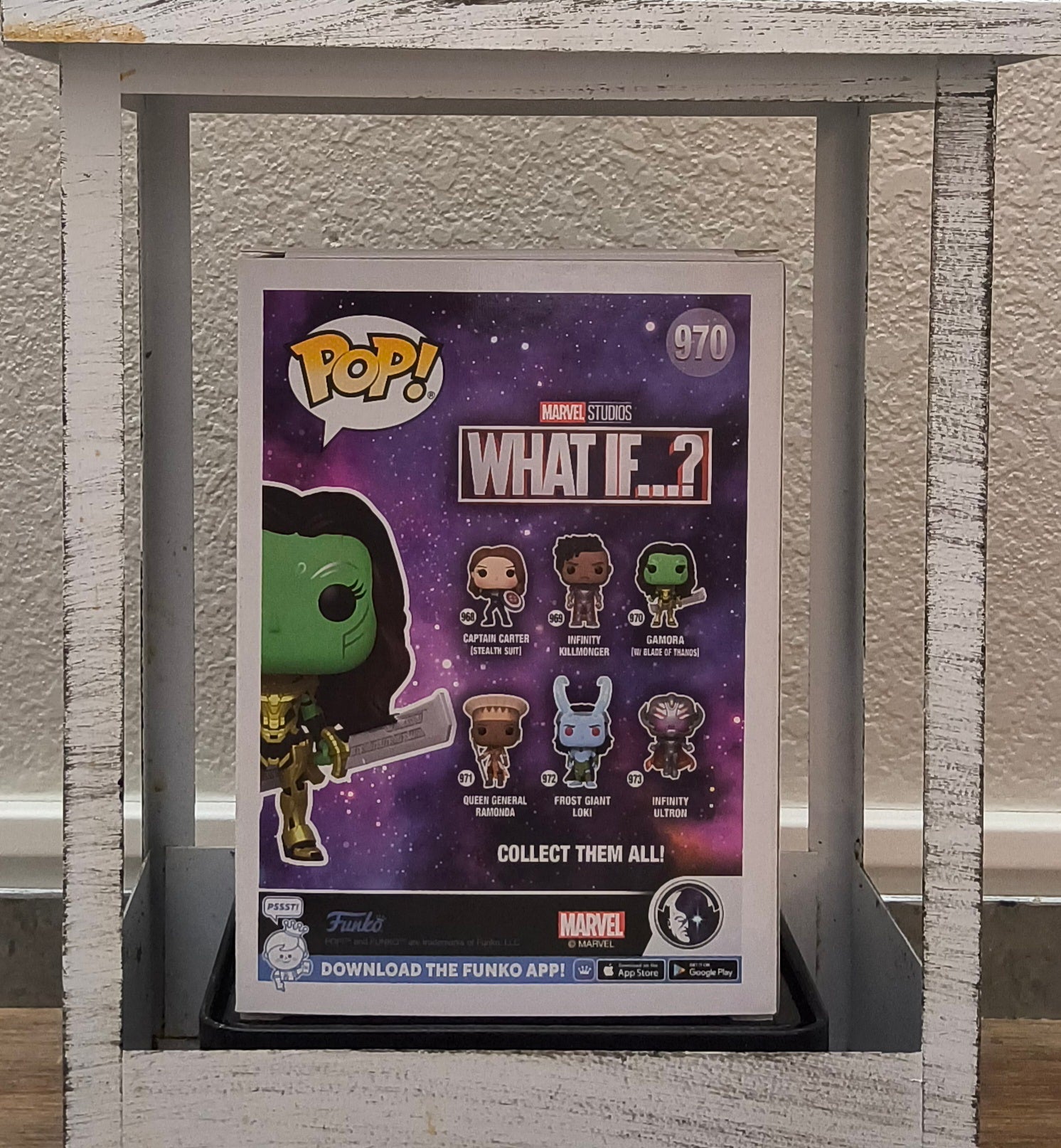 2021 Funko Pop Marvel Studios What If? Gamora with Blade of Thanos #970