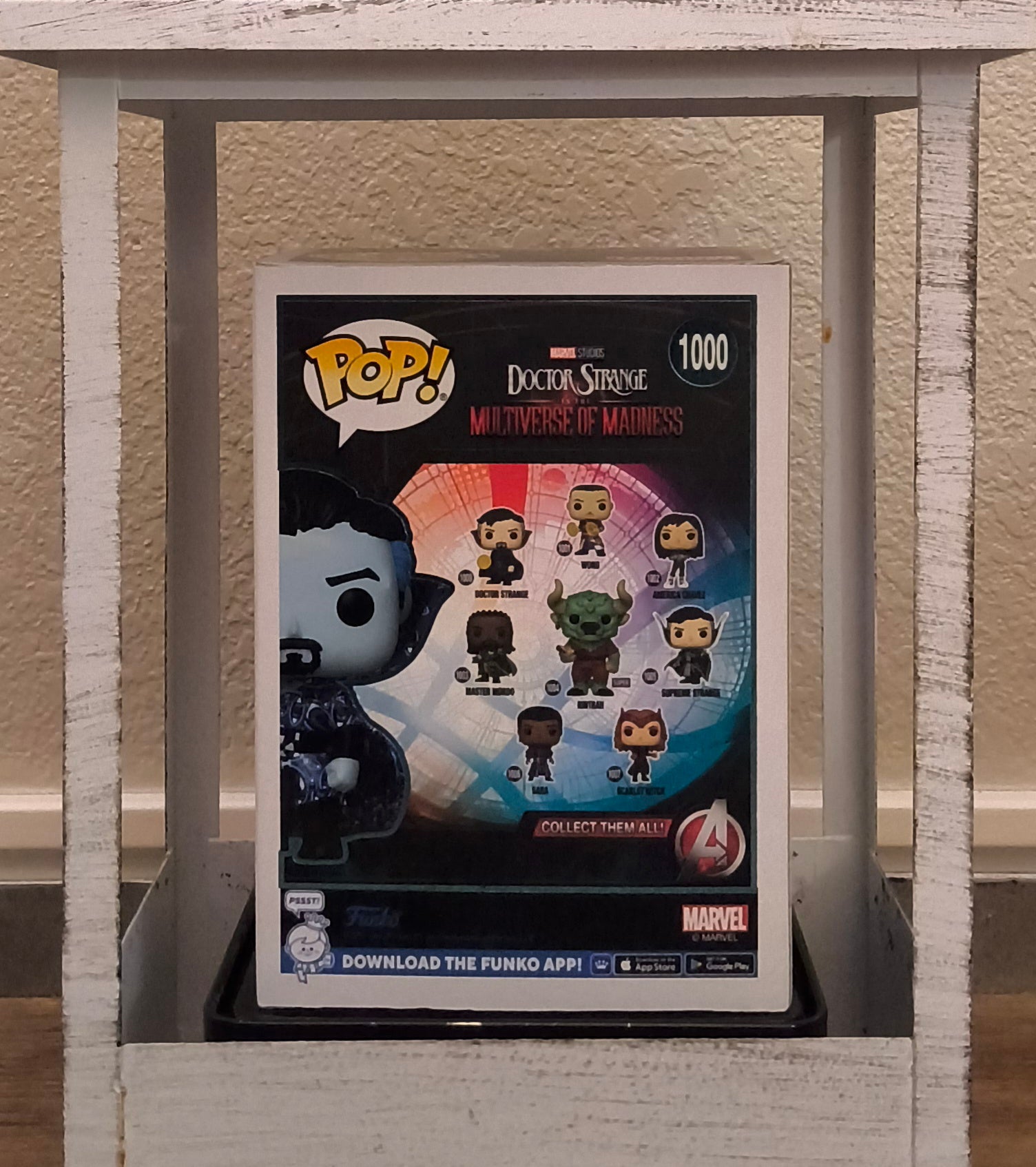 Funko Pop! Marvel Multiverse Of Madness Doctor Strange #1000 Limited Chase Ed.