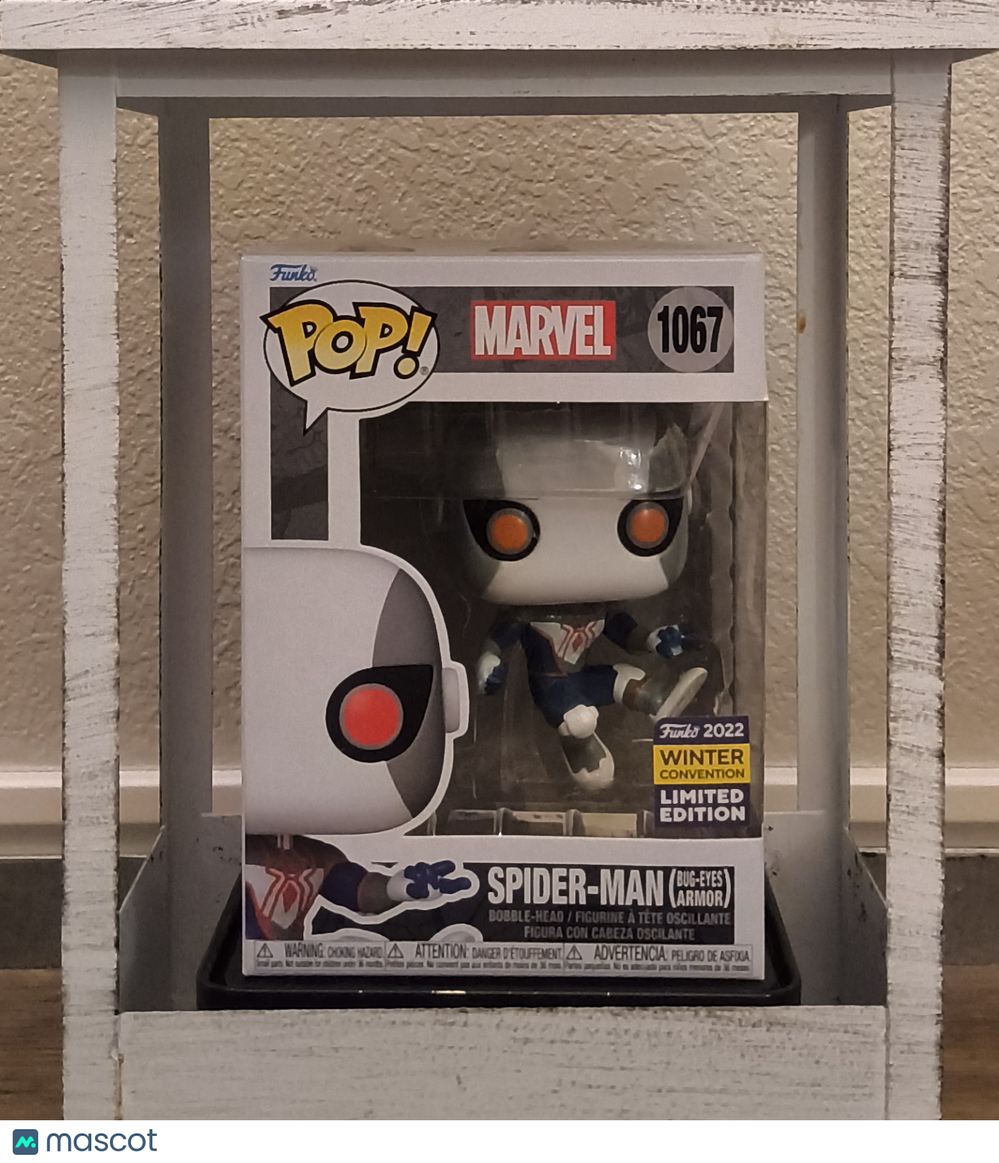 Funko Pop! Marvel - Spider-Man #1067 Bug-Eyes Armor - 2022 Winter Convention LE