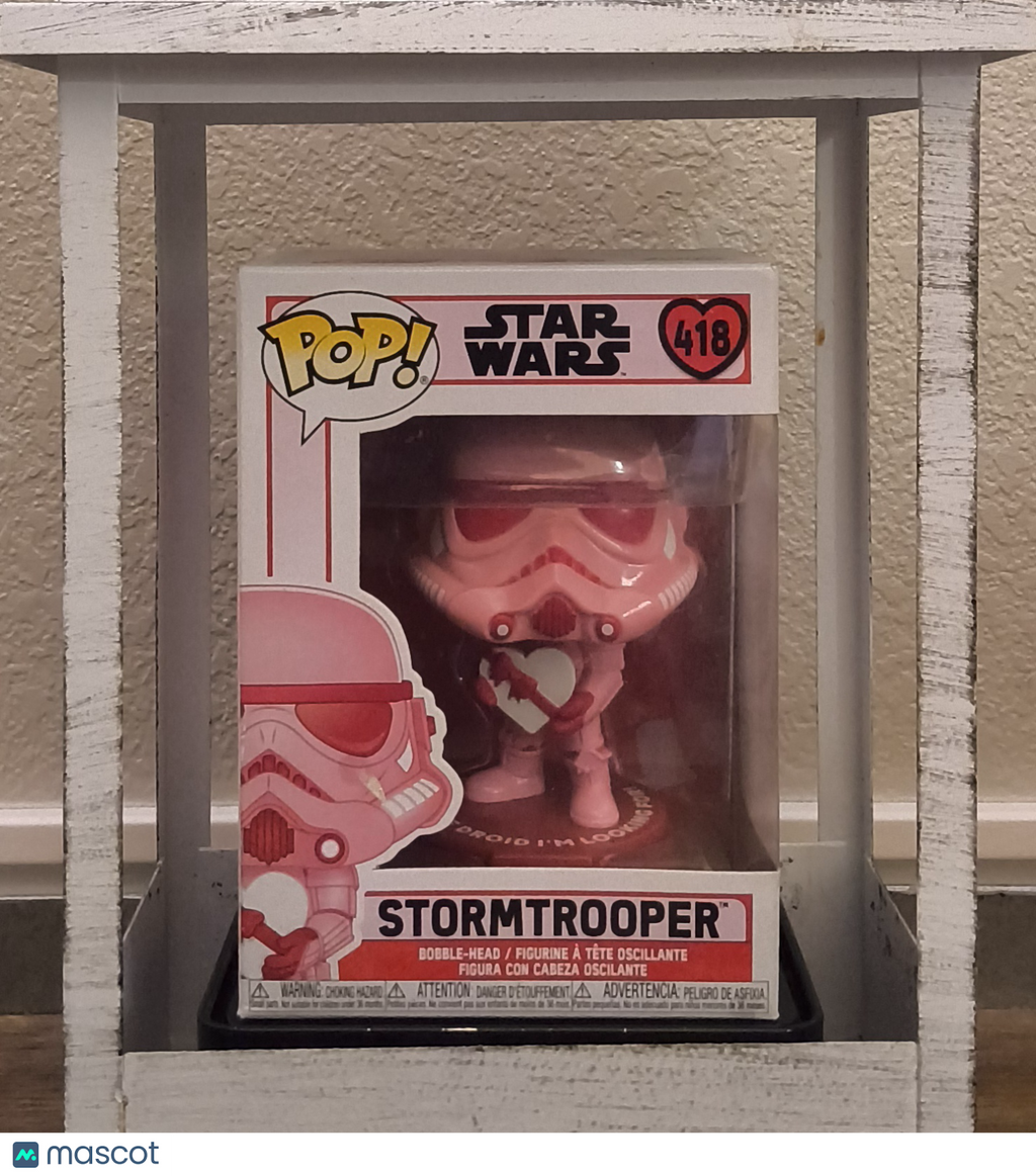 Funko Pop! Vinyl: Star Wars - Stormtrooper (Valentines - Pink) #418