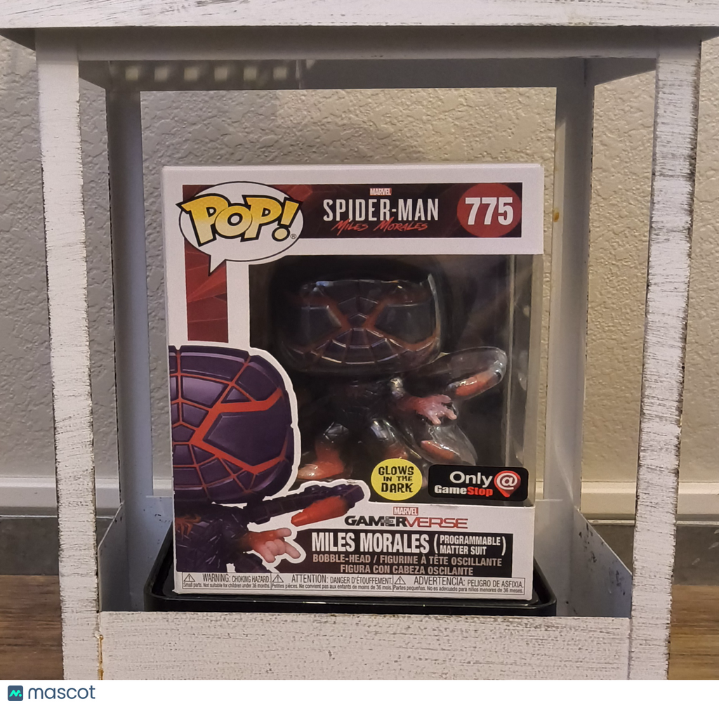 Funko Spider-Man Miles Morales Programmable Matter Suit Glow In the Dark #775