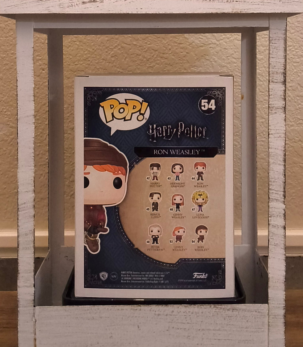 Funko Pop! Ron Weasley On Broom #54. Harry Potter Vinyl Figure