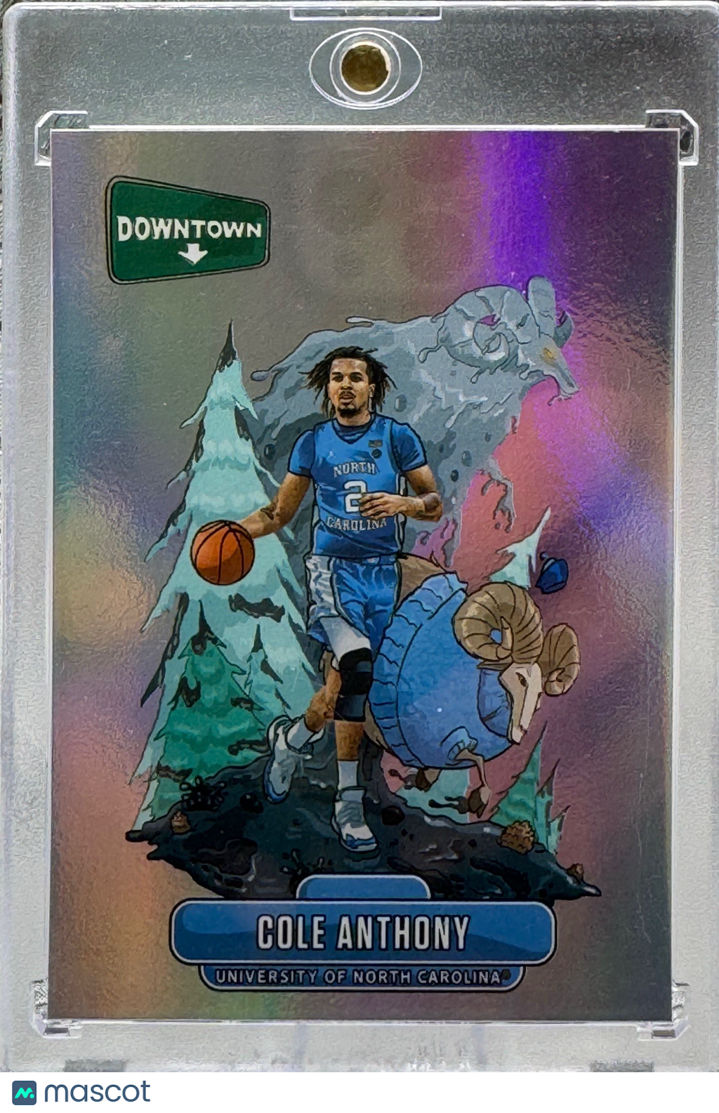 2020 Panini Contenders Draft Picks Downtown Cole Anthony #D-3