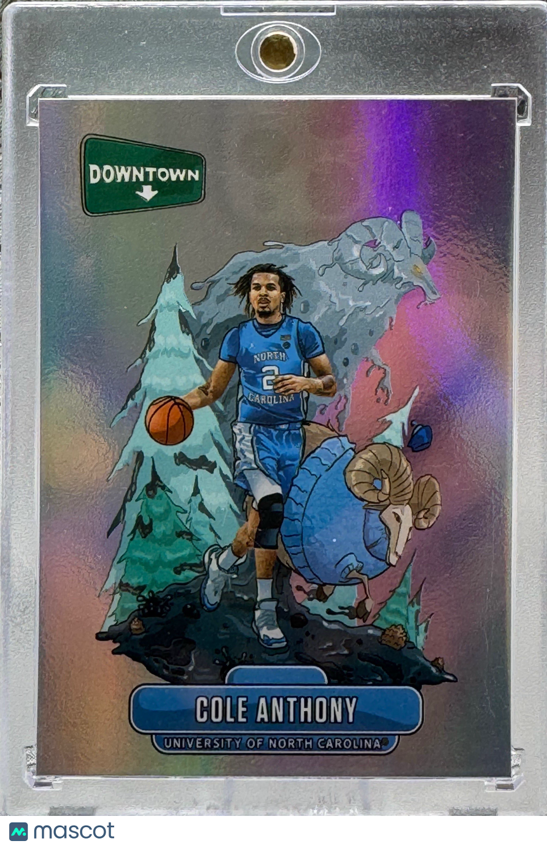 2020 Panini Contenders Draft Picks Downtown Cole Anthony #D-3
