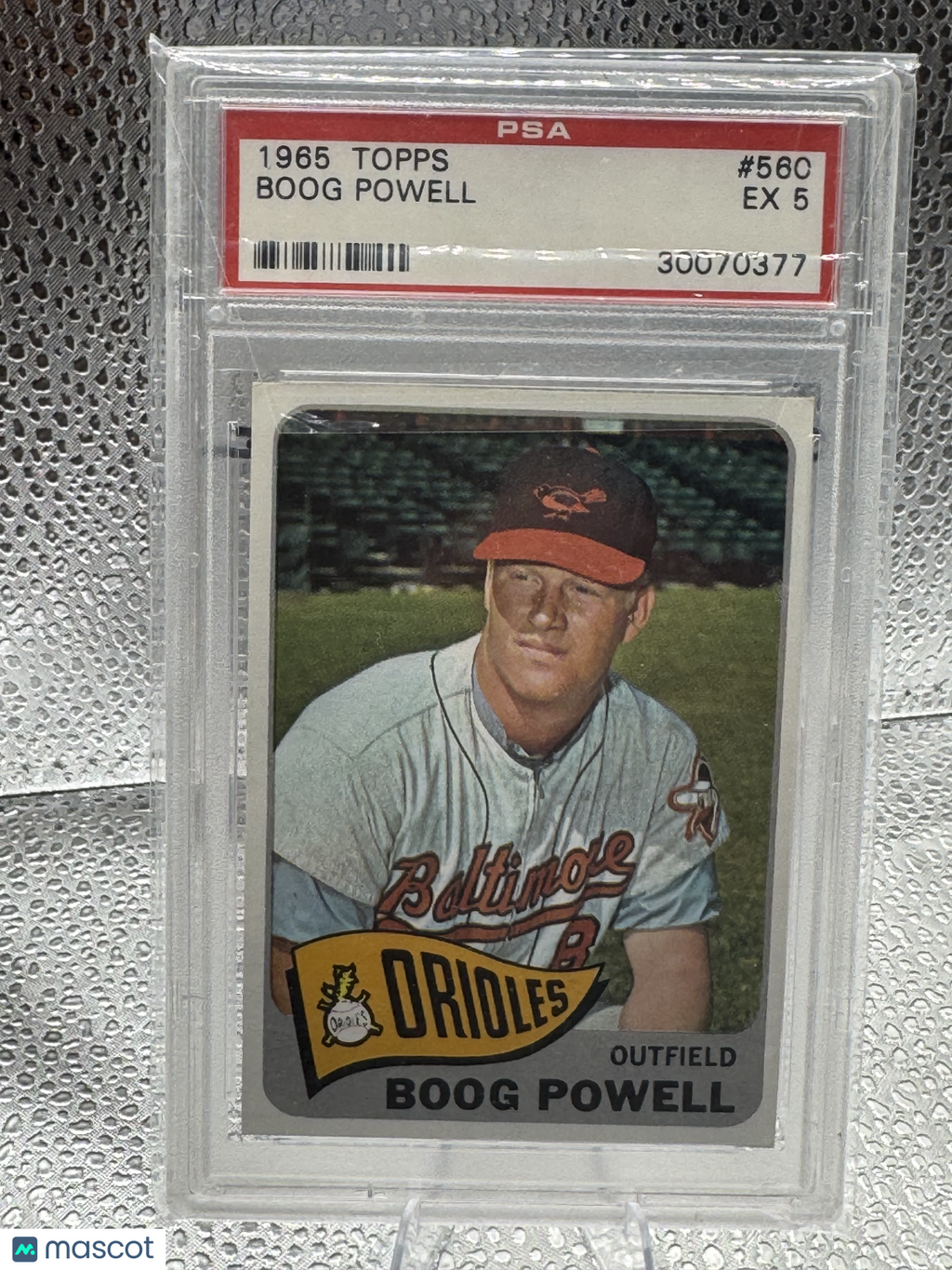 1965 Topps Boog Powell #560 PSA 5
