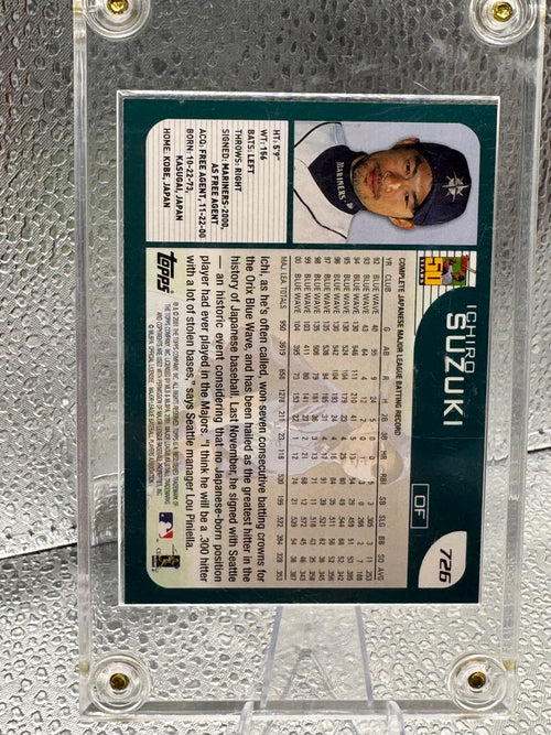 2001 Topps Ichiro Suzuki #726