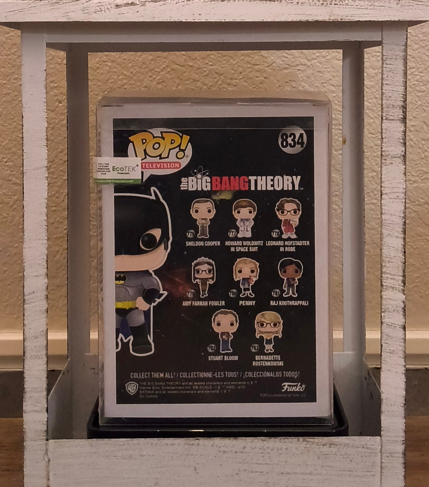 Funko Pop! The Big Bang Theory - Howard Wolowitz as Batman #834 W/ Protector