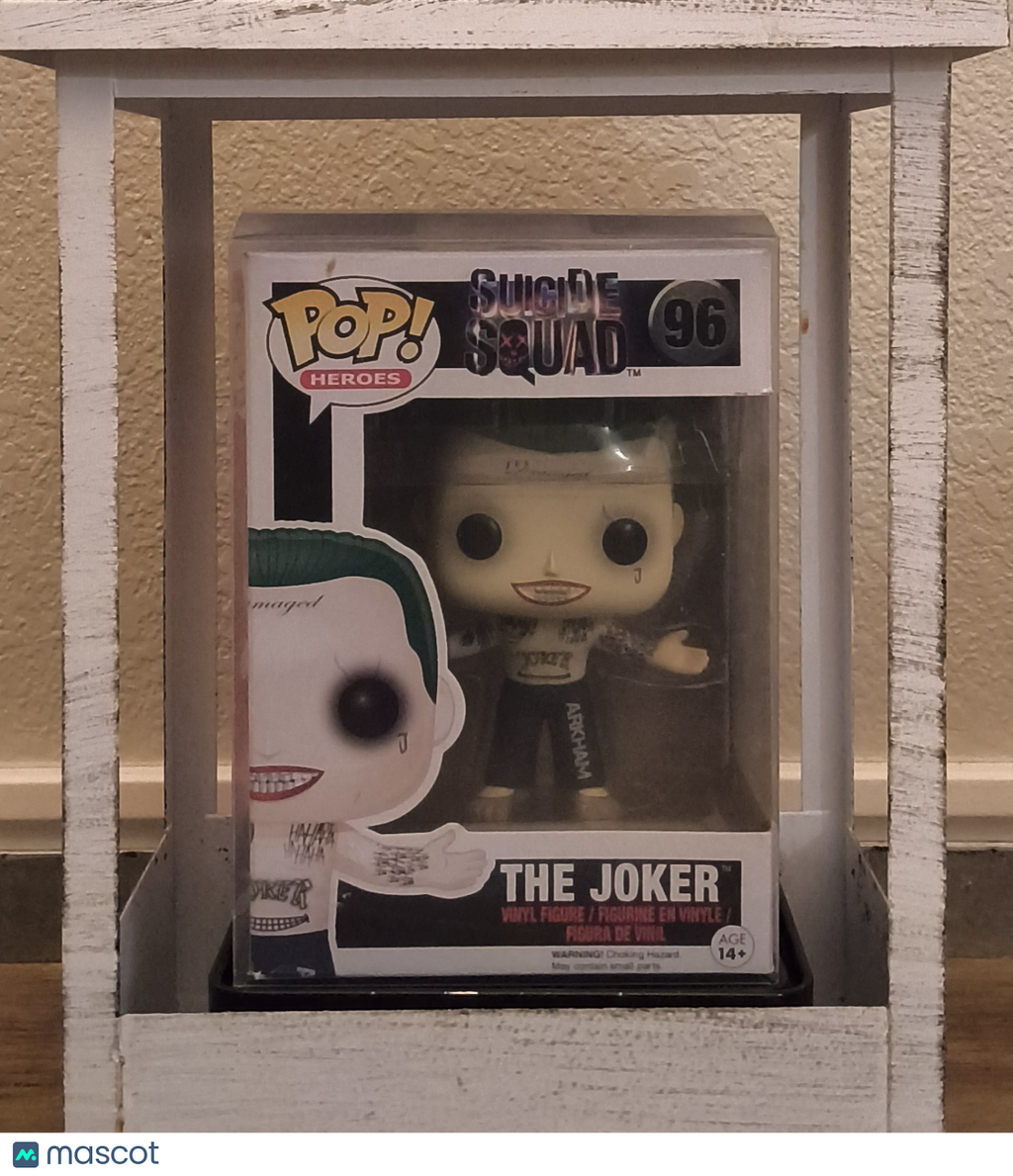 Funko Pop! DC Heroes Suicide Squad The Joker #96 Vinyl Figure W/ Protector