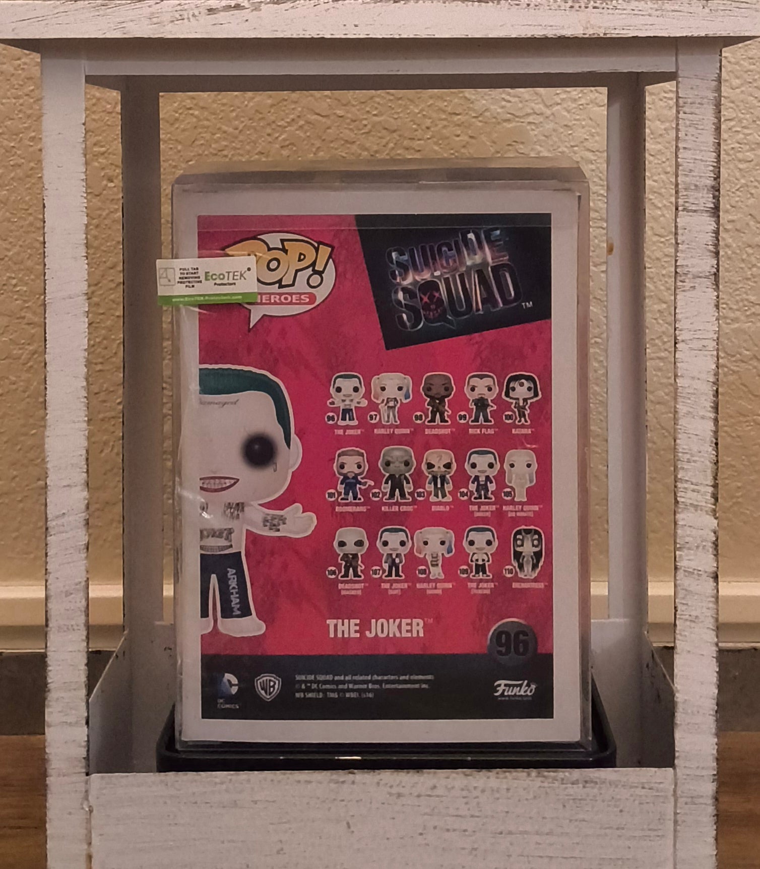 Funko Pop! DC Heroes Suicide Squad The Joker #96 Vinyl Figure W/ Protector