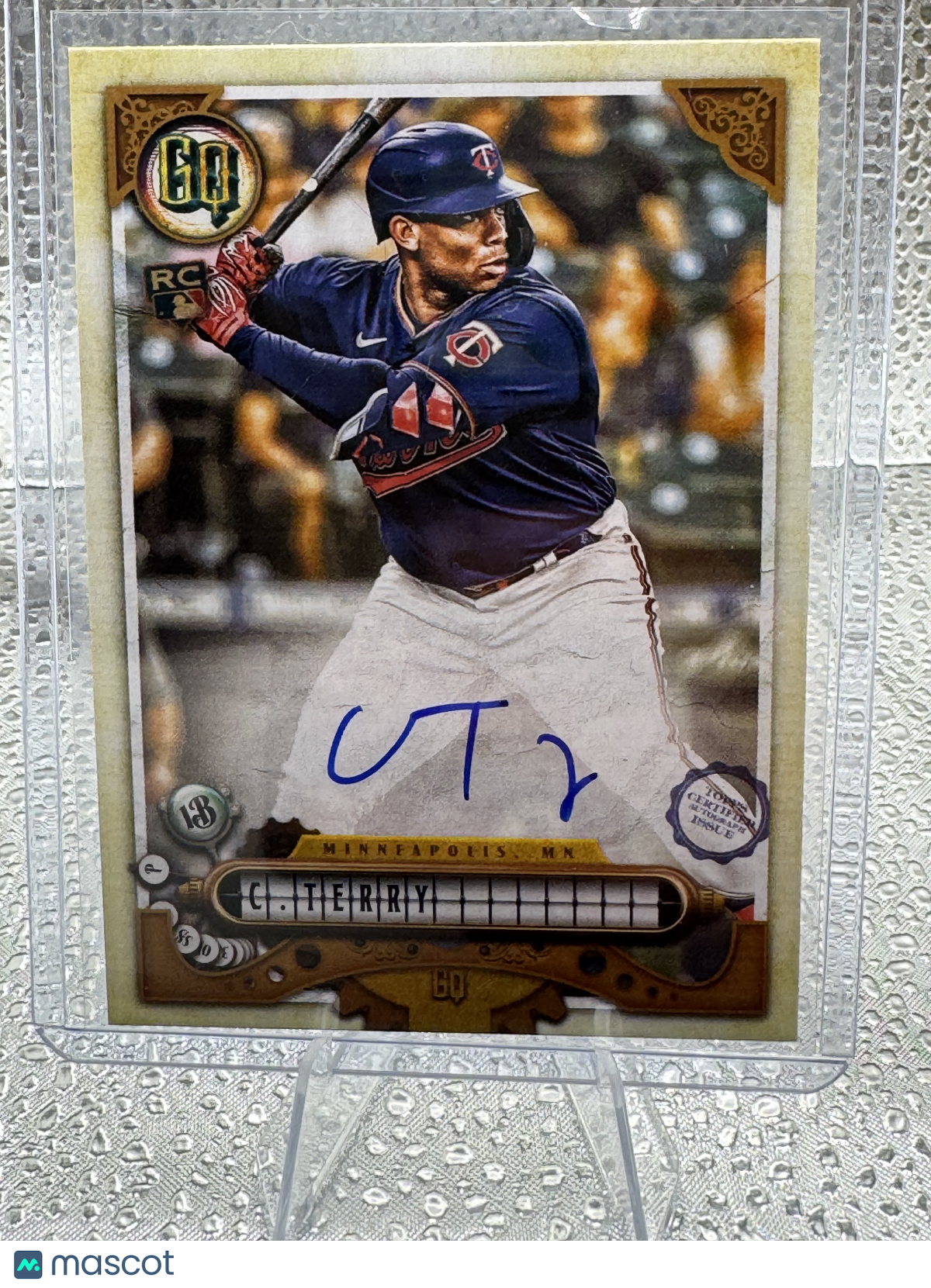 2022 Topps Gypsy Queen Curtis Terry #GQA-CT RC