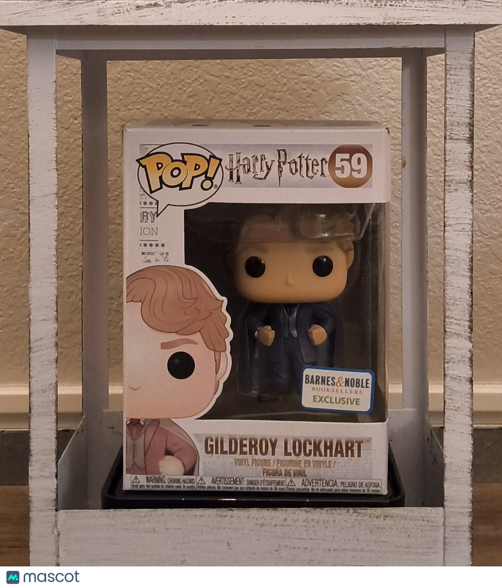 Funko Pop! Harry Potter Gilderoy Lockhart Blue Suit #59 Barnes & Noble Exclusive