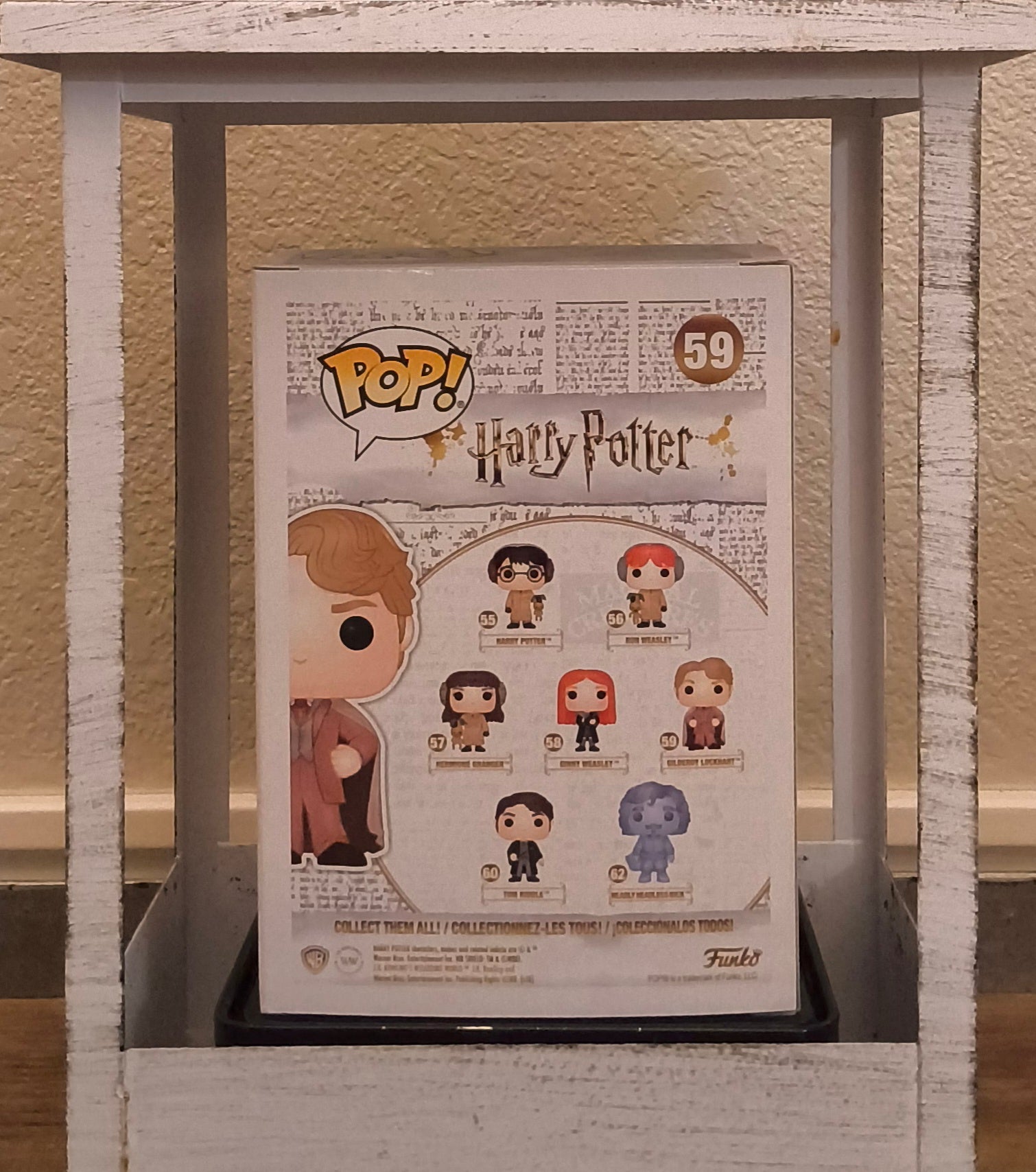 Funko Pop! Harry Potter Gilderoy Lockhart Blue Suit #59 Barnes & Noble Exclusive