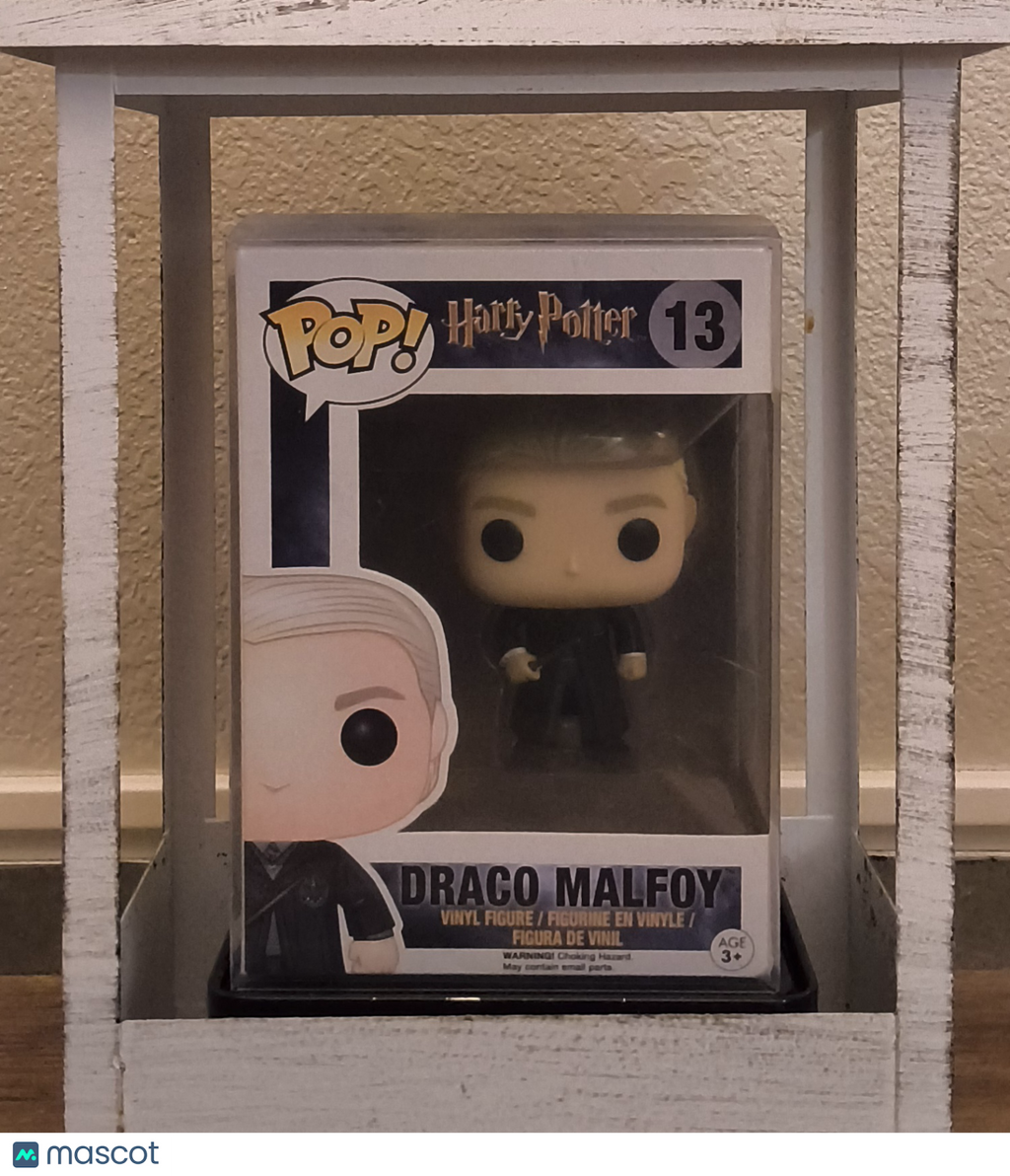 Funko Pop! Vinyl: Harry Potter - Draco Malfoy #13 W/ Pop Protector