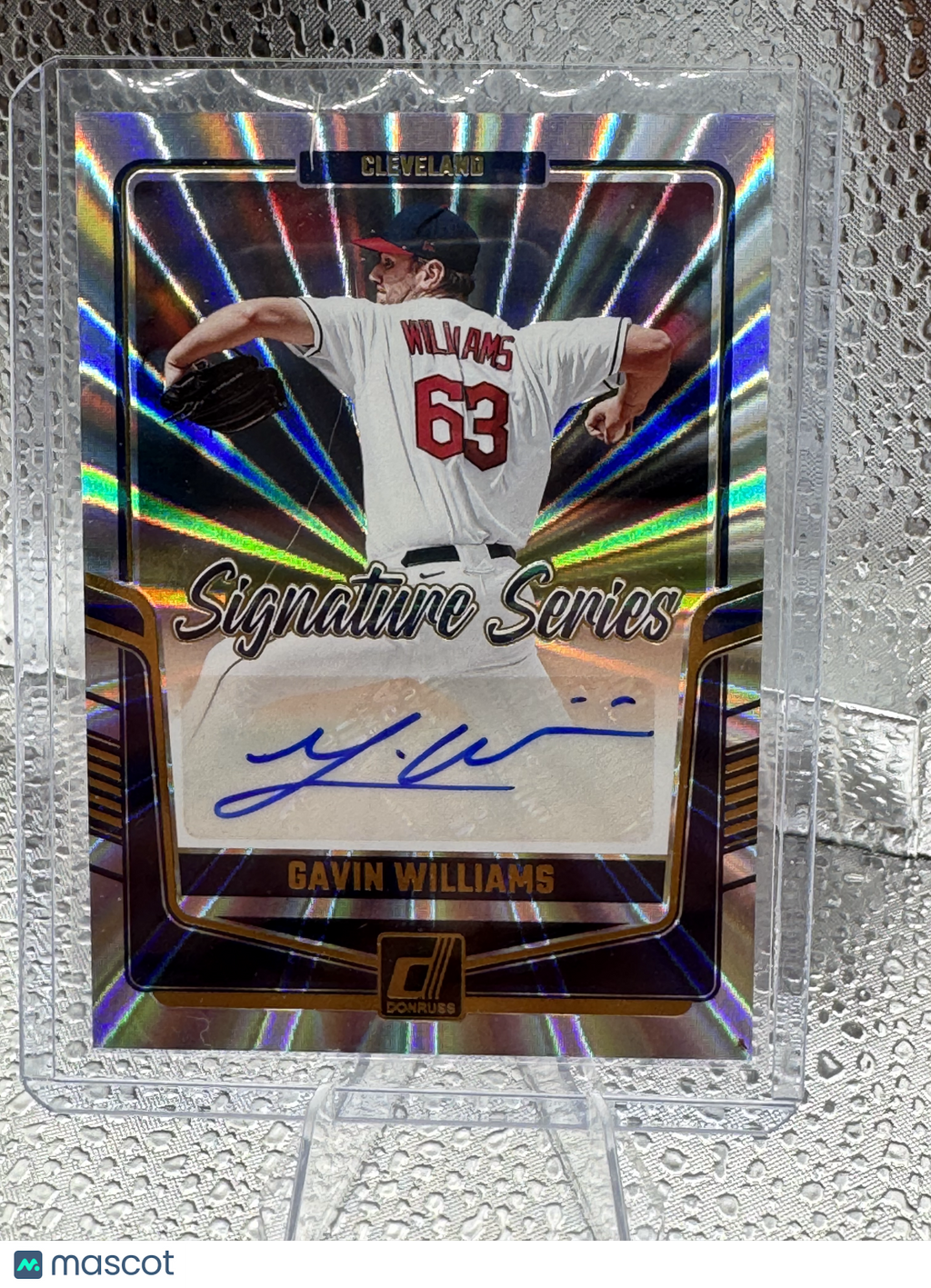 2024 Panini Donruss Signature Series Gavin Williams #SS-GW