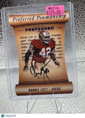 2017 Panini Preferred Preferred Penmanship Ronnie Lott #140 3/10