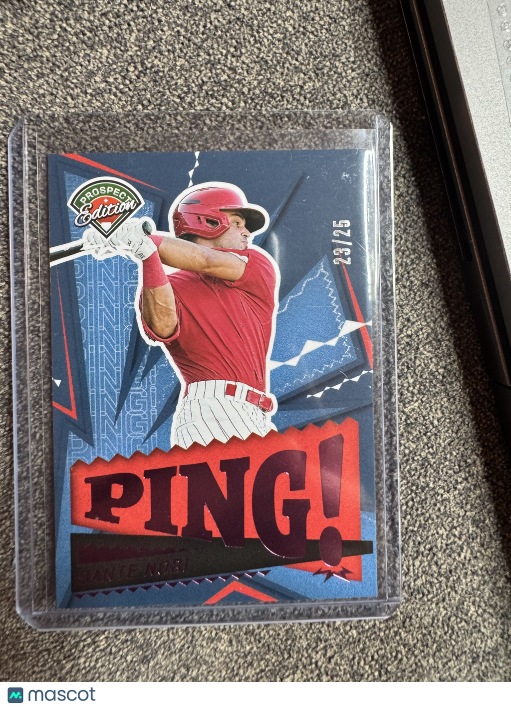 2024 Panini Prospect Edition Baseball Dante Nori #19 23/25