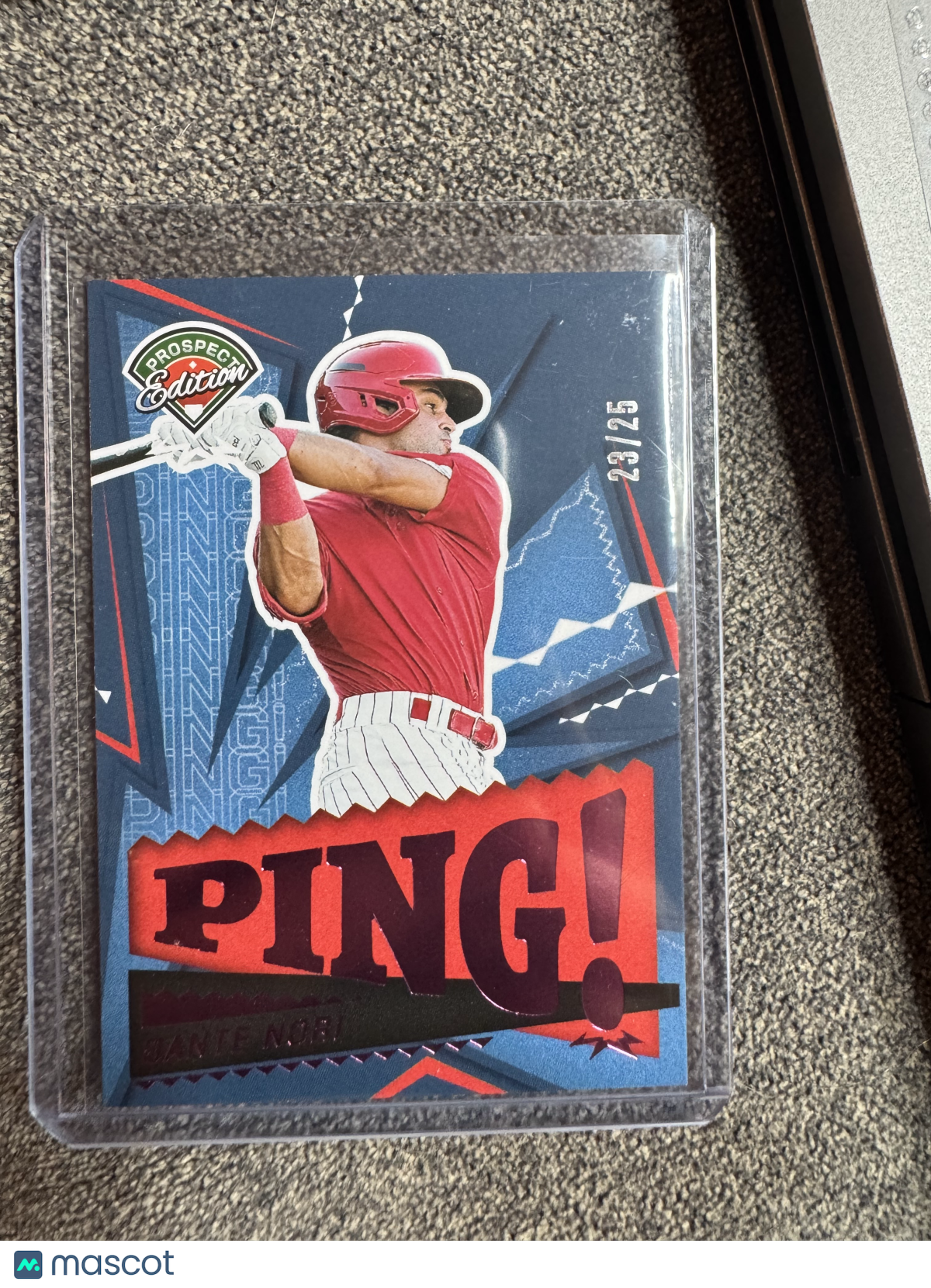 2024 Panini Prospect Edition Baseball Dante Nori #19 23/25