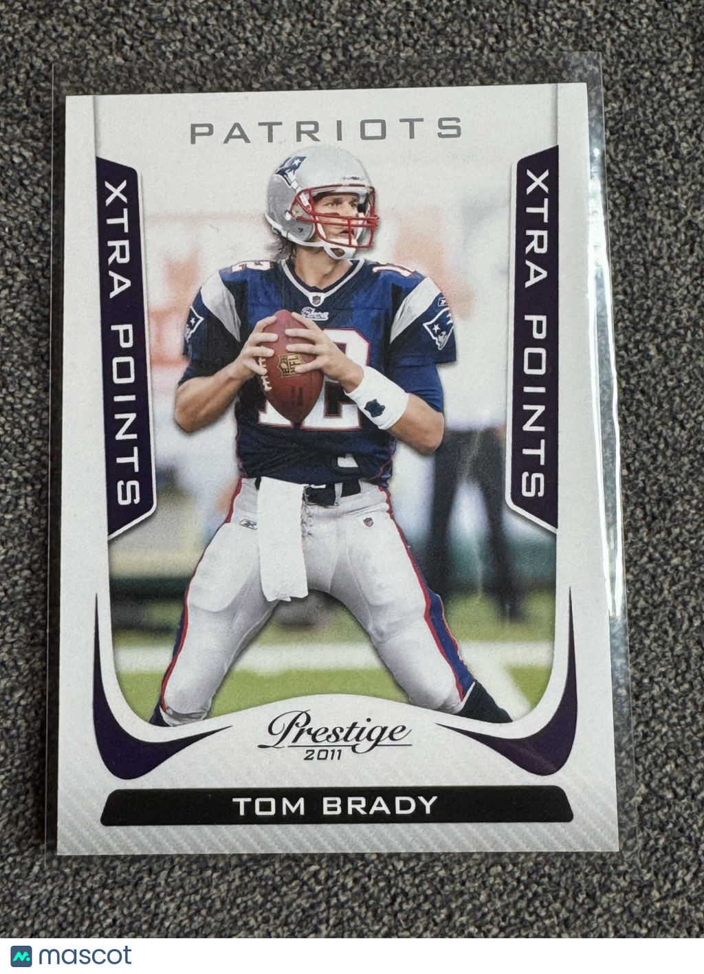 2011 Panini Prestige Tom Brady #120 Xtra Points 10/50