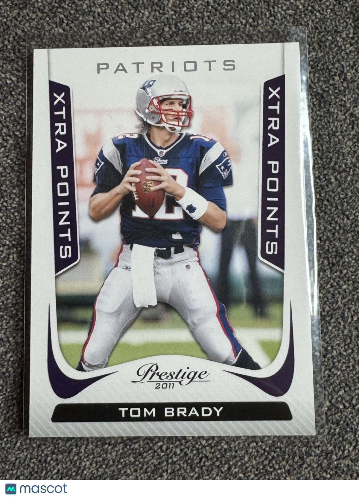 2011 Panini Prestige Tom Brady #120 Xtra Points 10/50
