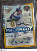 2024 Panini Prizm Prospect Edition Colin Houck #114 Gold 03/10