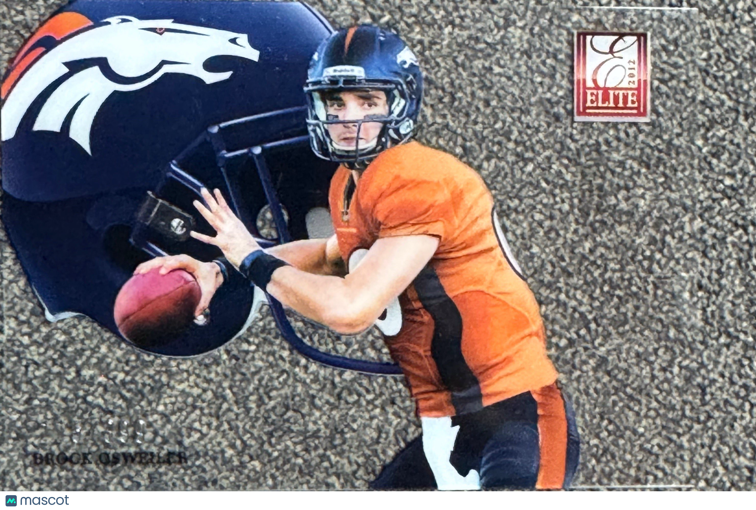 2012 Panini Elite Brock Osweiler #15 Die-Cut