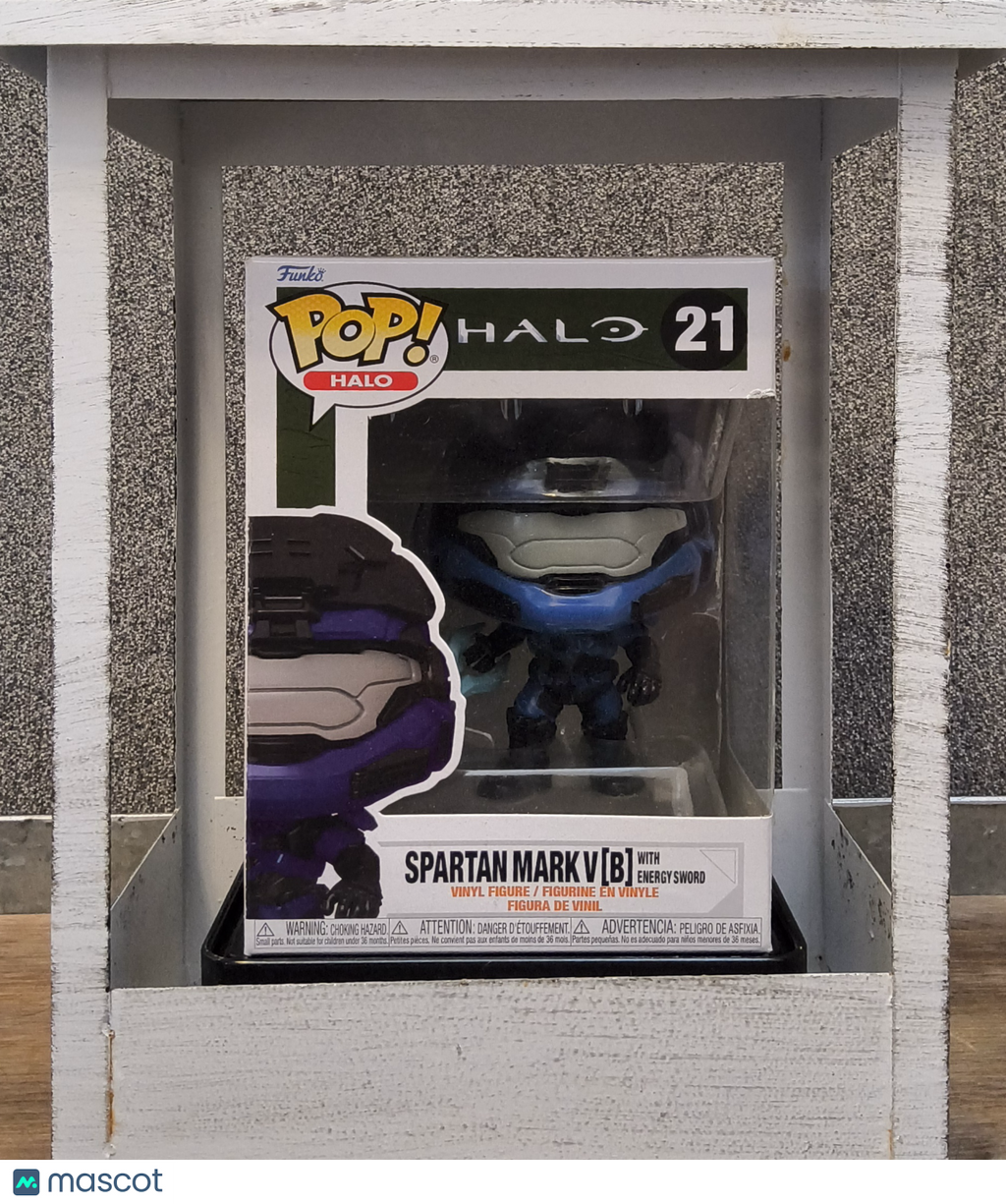 Funko Pop! Vinyl: Halo - Spartan Mark V (B) with Energy Sword #21