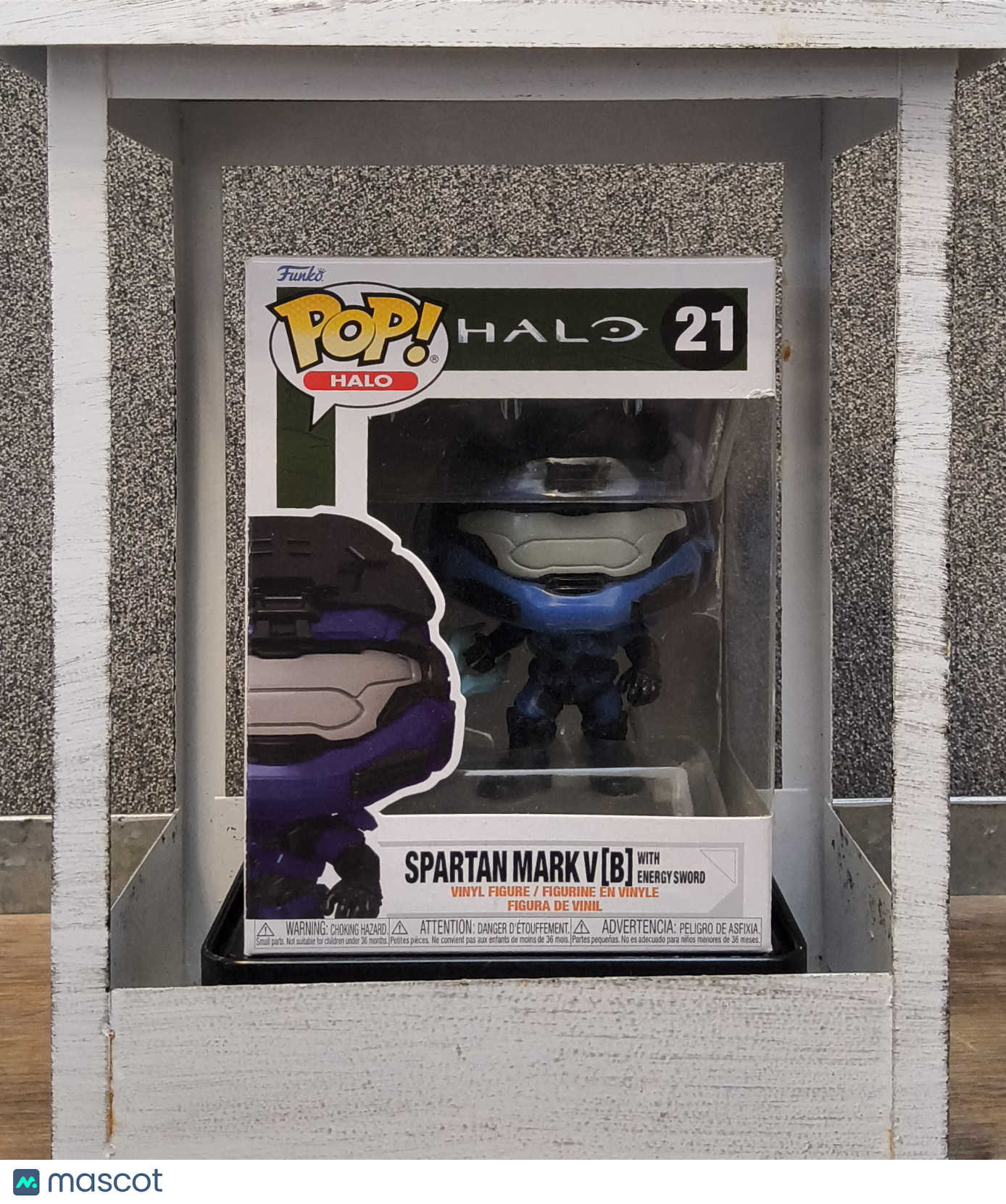 Funko Pop! Vinyl: Halo - Spartan Mark V (B) with Energy Sword #21