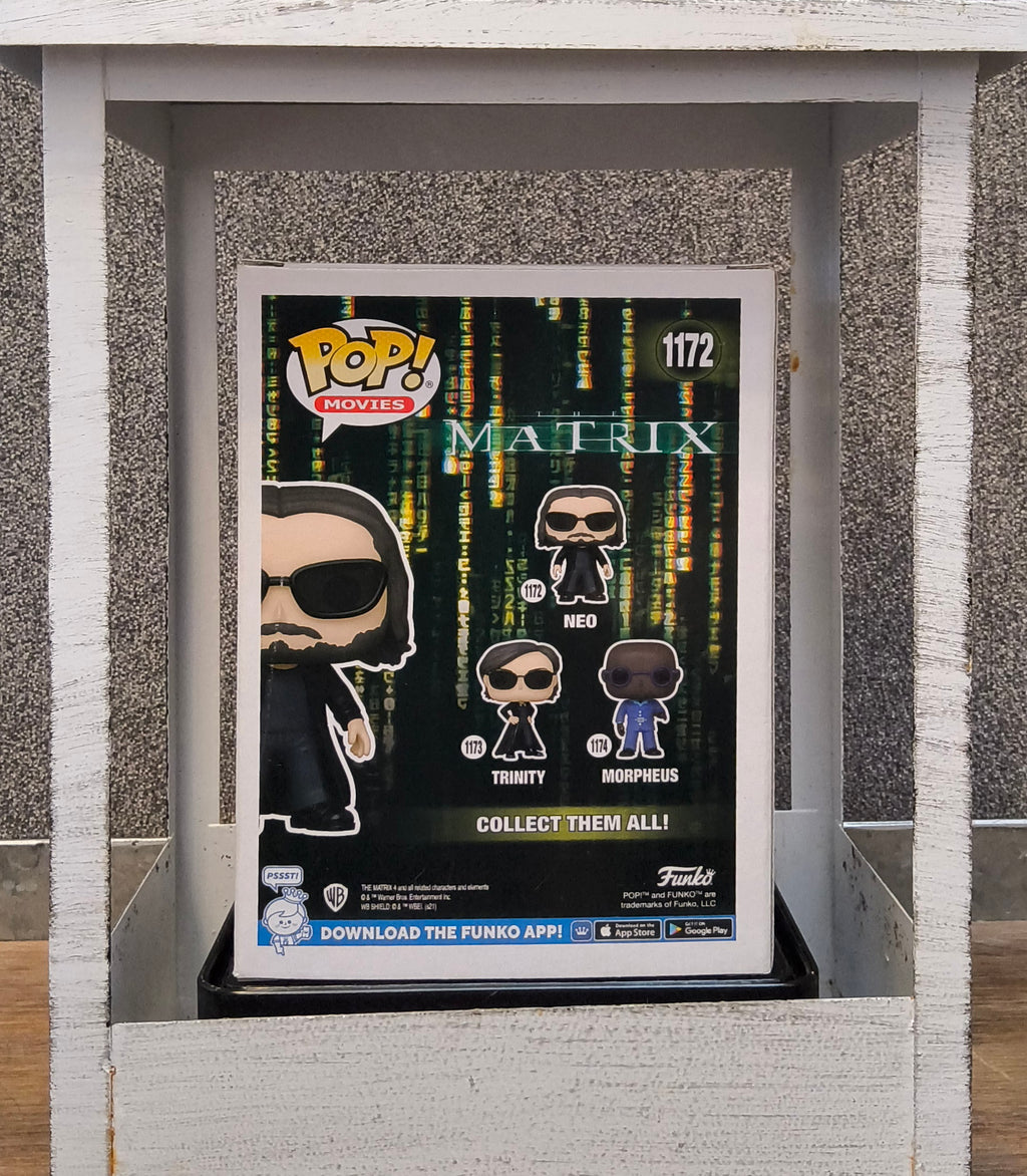 Funko Pop Neo Vinyl Figure #1172 The Matrix Keanu Reeves
