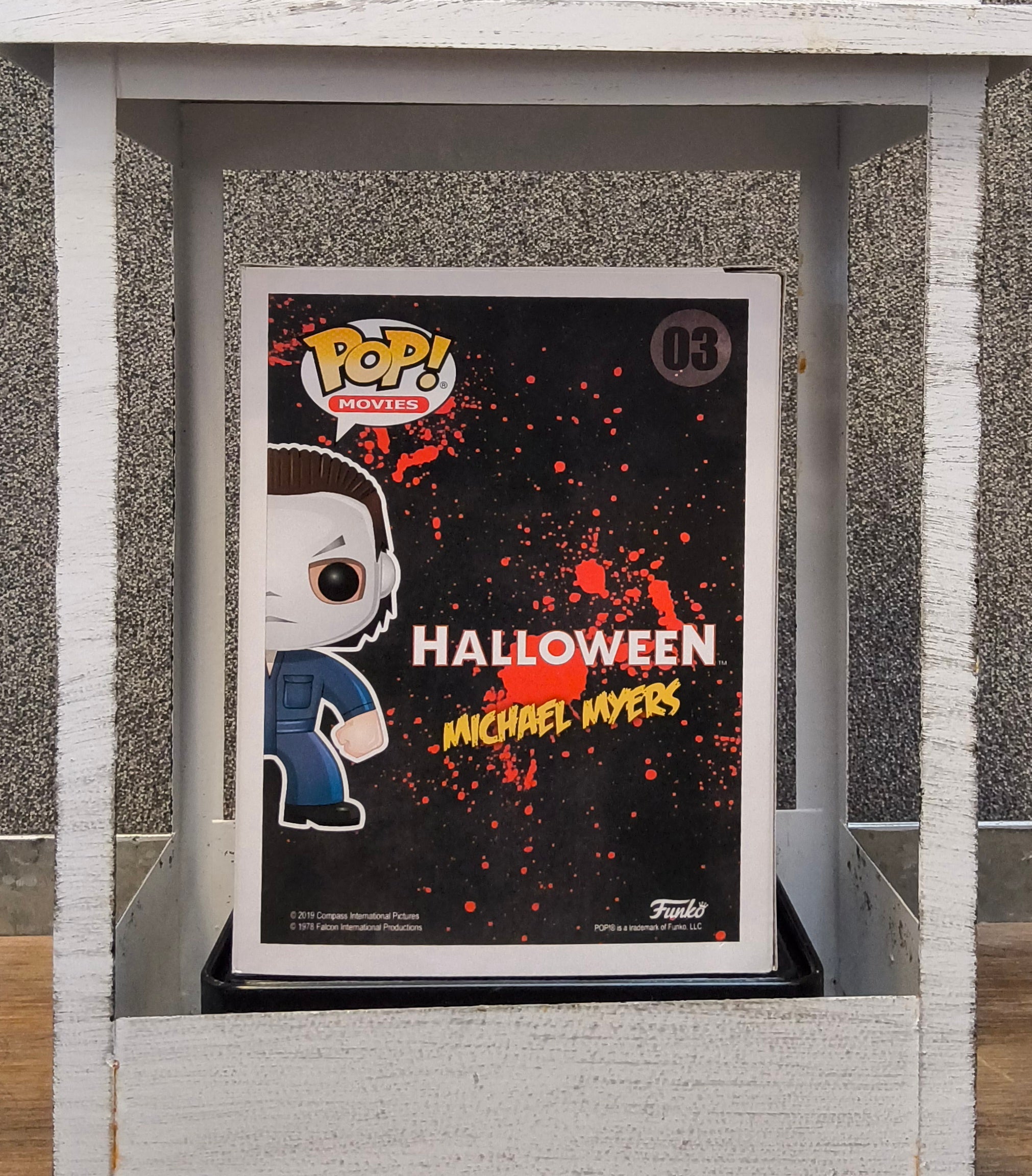 Funko Pop! Movies Halloween Michael Myers #03 Slightly Damaged Box