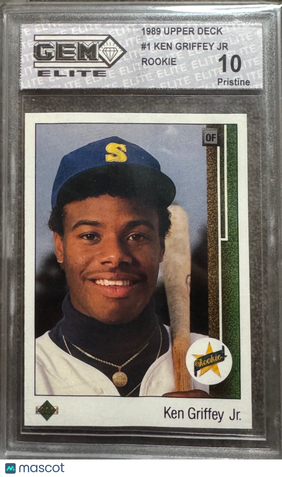1989 Upper Deck Ken Griffey Jr. #1 Gem 10