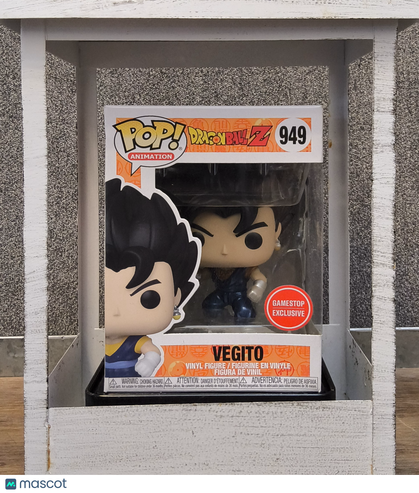 Funko Pop Vegito METALLIC #949 Dragon Ball Z GameStop Exclusive