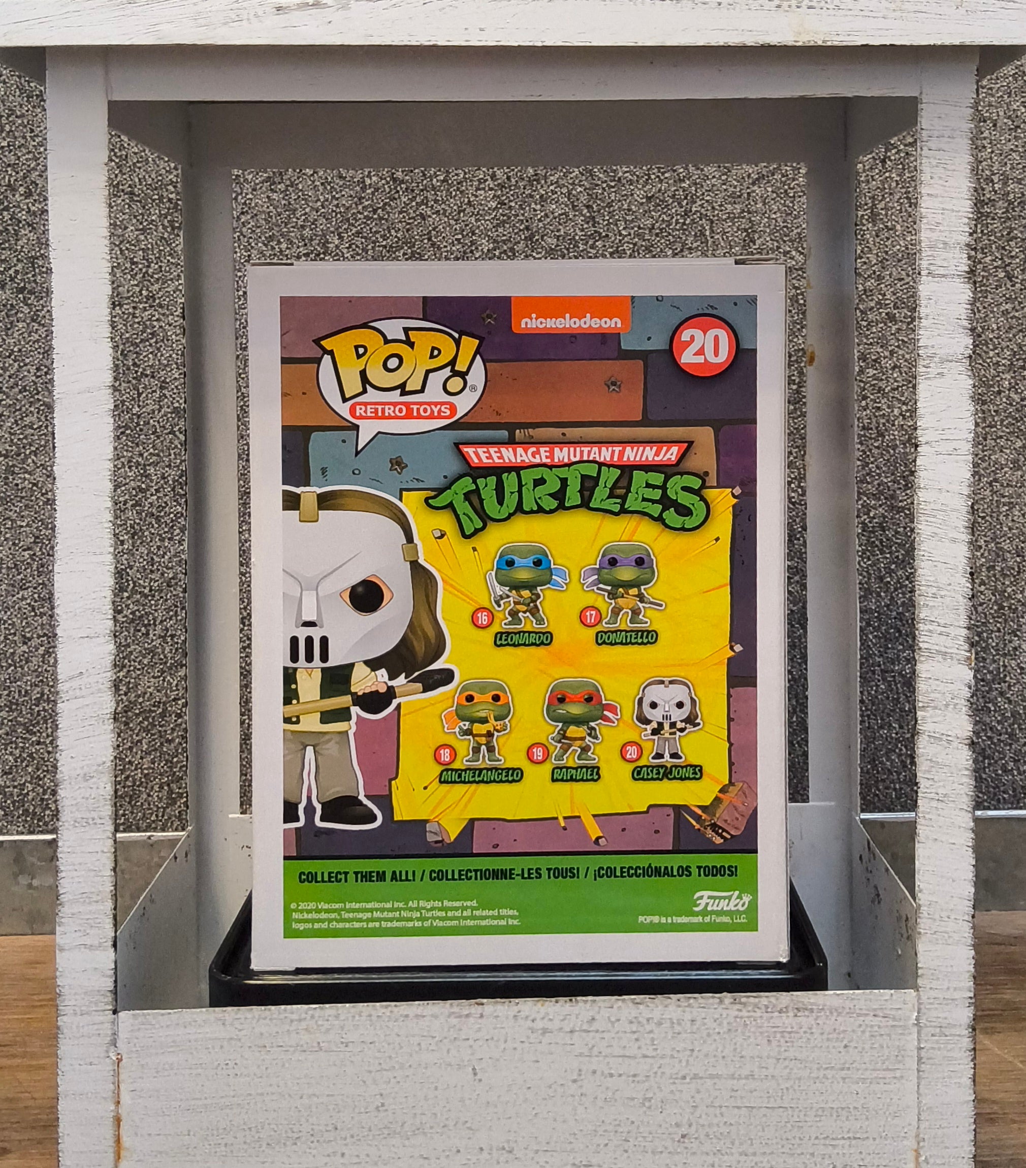 Funko POP! Retro Toys Teenage Mutant Ninja Turtles Casey Jones #20