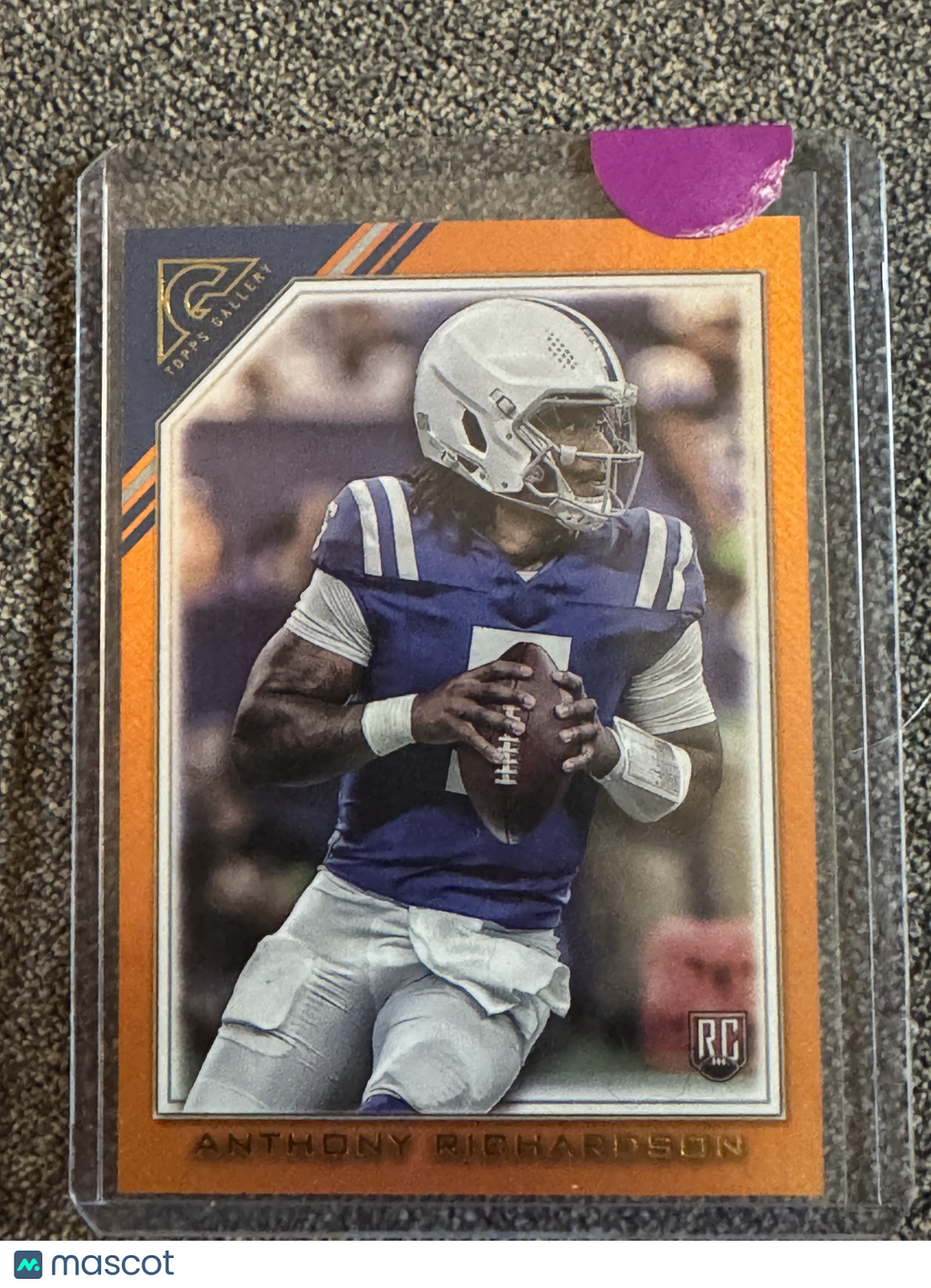 2024 Topps Composite Anthony Richardson #378 Orange 6/25 RC