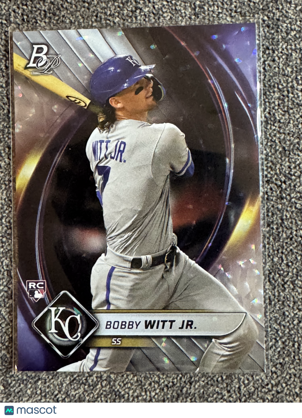 2022 Topps Bowman Platinum Ice Bobby Witt Jr. #51 RC