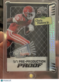 2025 Leaf Metal Prep School Signings Chris Henry Jr. Pre-Production Proof 1/1