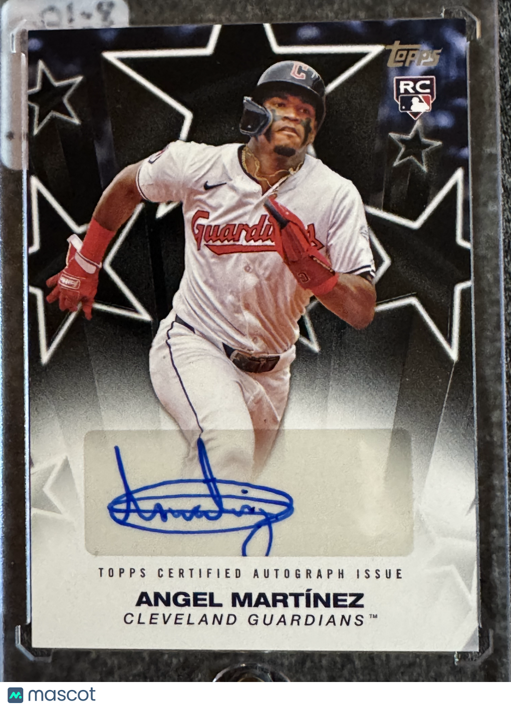 2025 Topps Baseball Baseball Stars Autographs Angel Martínez #BSA-AM RC 10/10