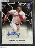 2025 Topps Baseball Baseball Stars Autographs Angel Martínez #BSA-AM RC 10/10