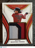 2023 Panini Immaculate Collection Masataka Yoshida #MM-MY Relic Patch 23/25